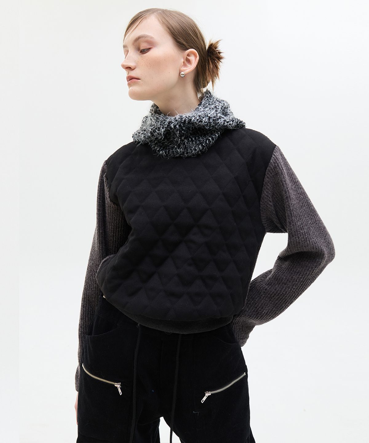 라티젠(LARTIGENT) LX QUILTING TOP(BLACK)