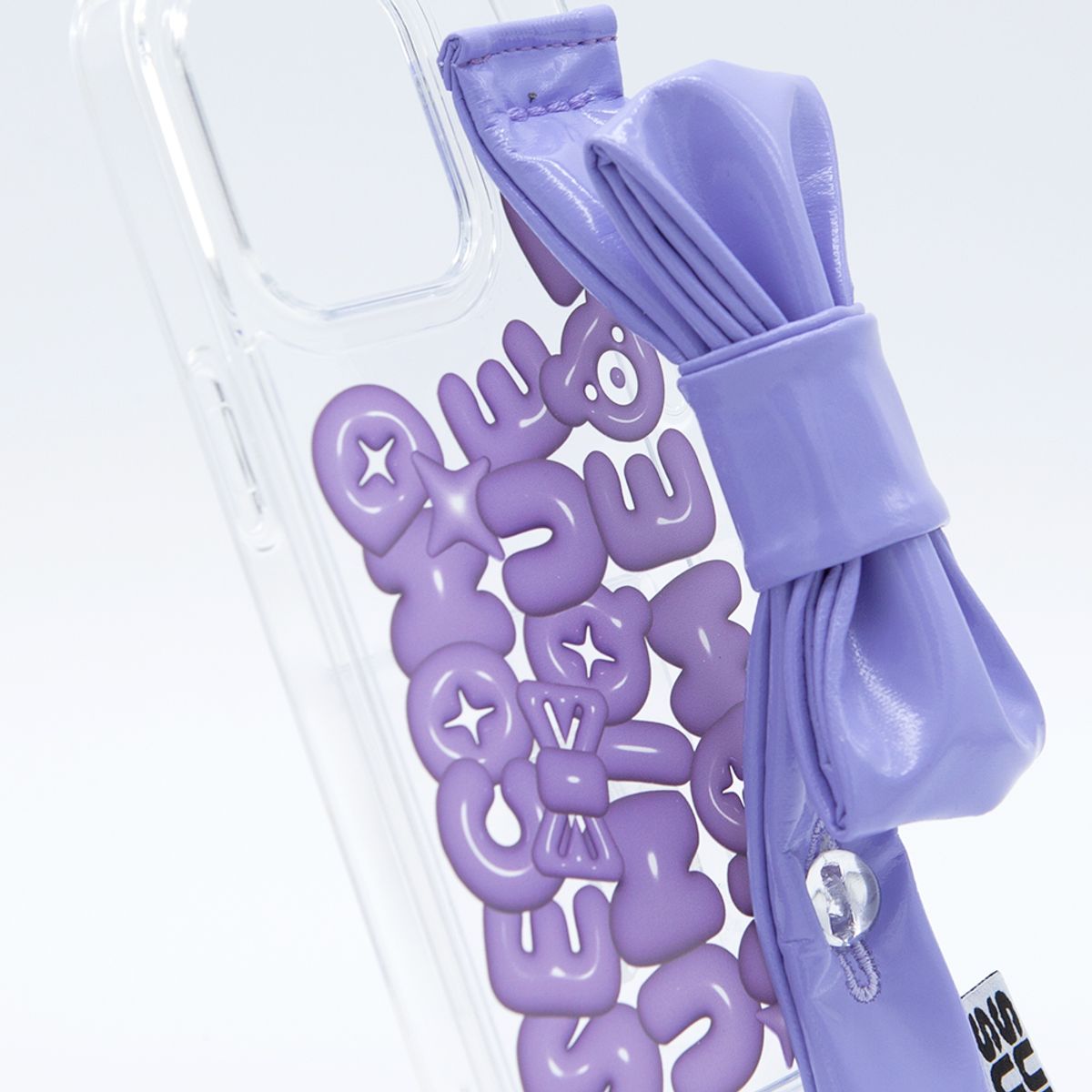 세컨드유니크네임(SECOND UNIQUE NAME) SUN CASE ENAMEL RIBBON LAVENDER