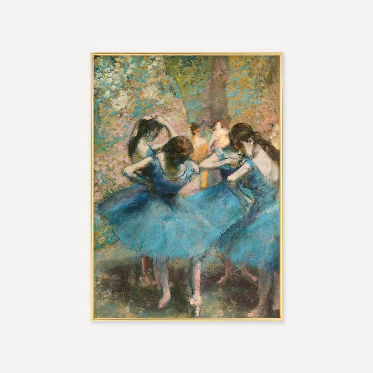 그릿시즌(GREET SEASON) 에드가 드가  Blue dancers (액자 포함)