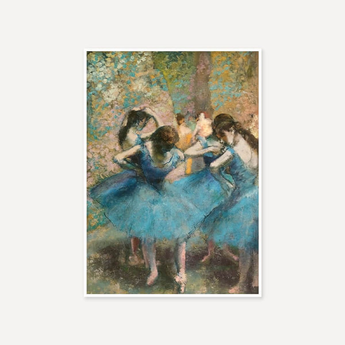 그릿시즌(GREET SEASON) 에드가 드가  Blue dancers (액자 포함)