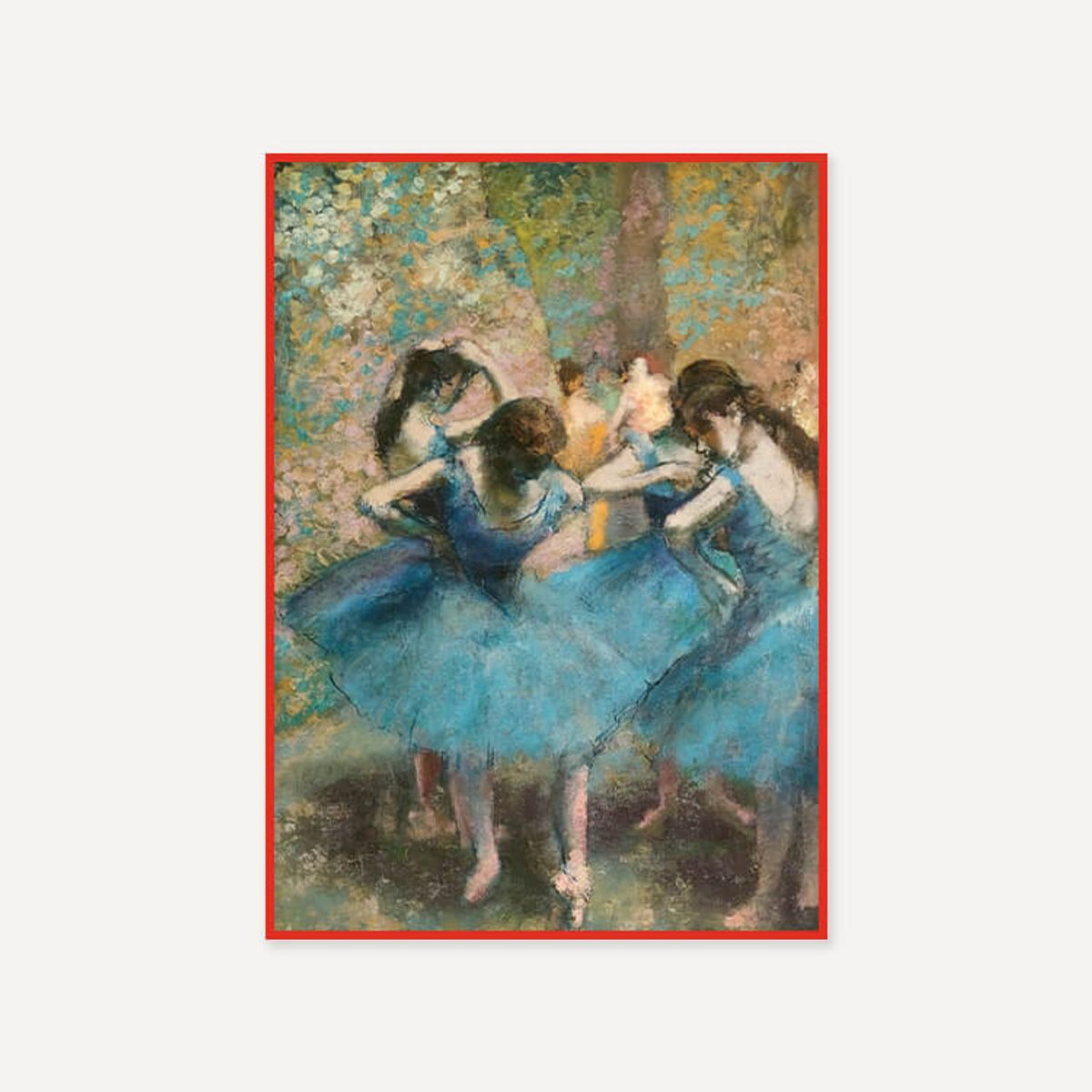 그릿시즌(GREET SEASON) 에드가 드가  Blue dancers (액자 포함)