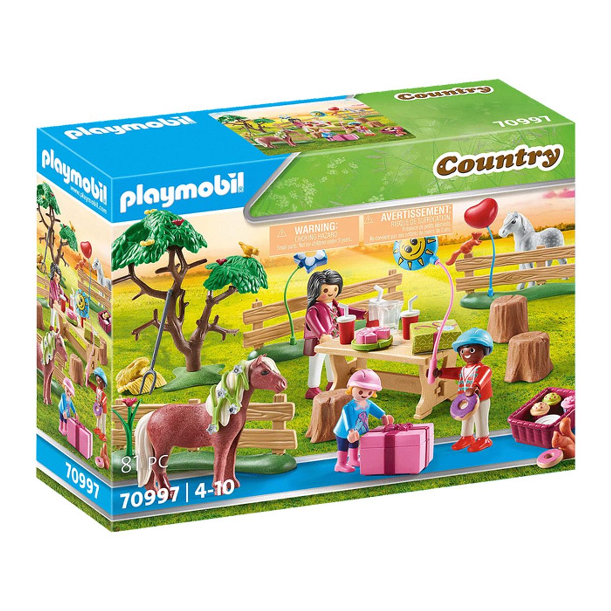 플레이모빌(PLAYMOBIL) 조랑말 농장(70997)