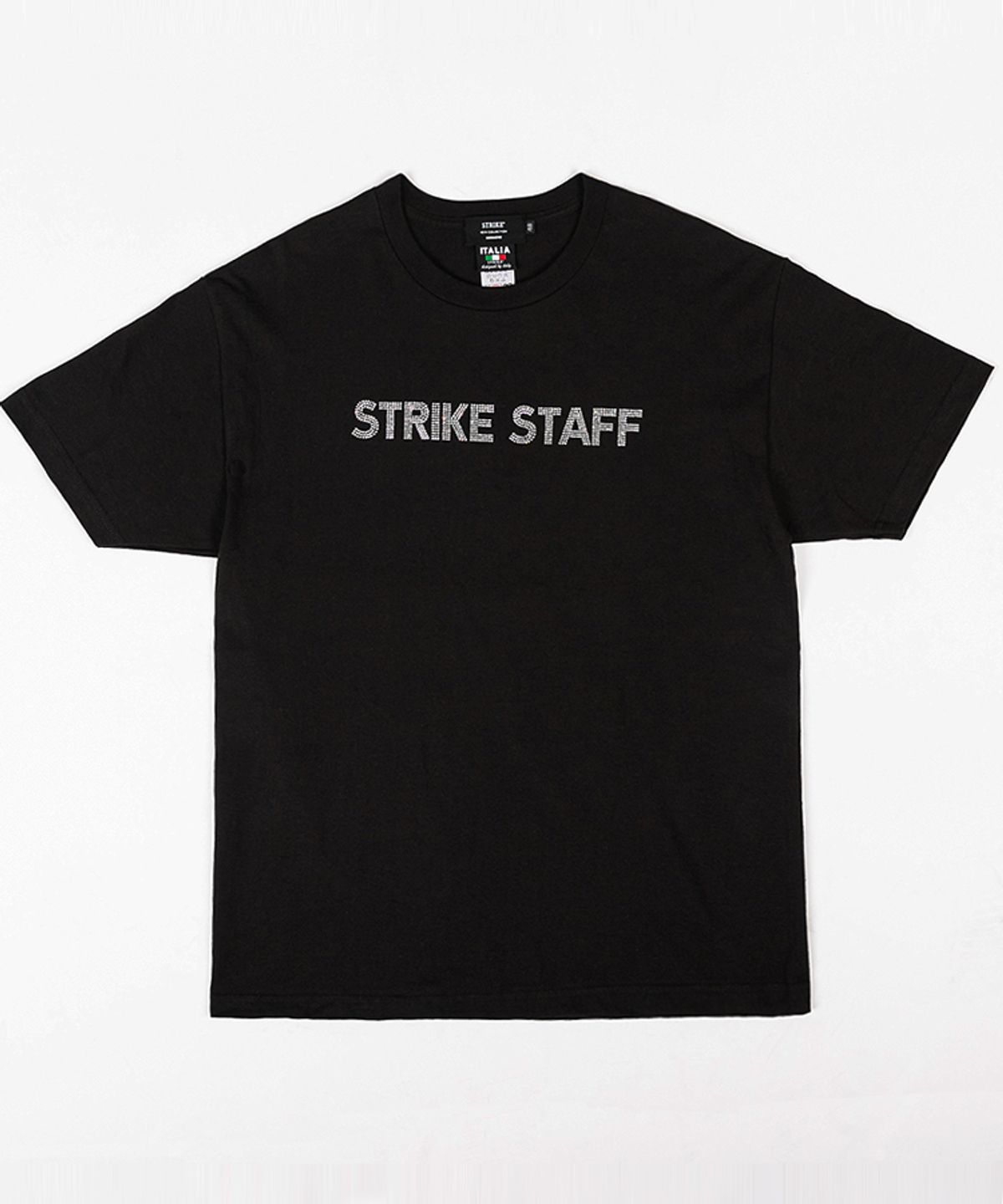 스트라이크(STRIKE) 스태프 크리스탈 티셔츠 (BLACK)