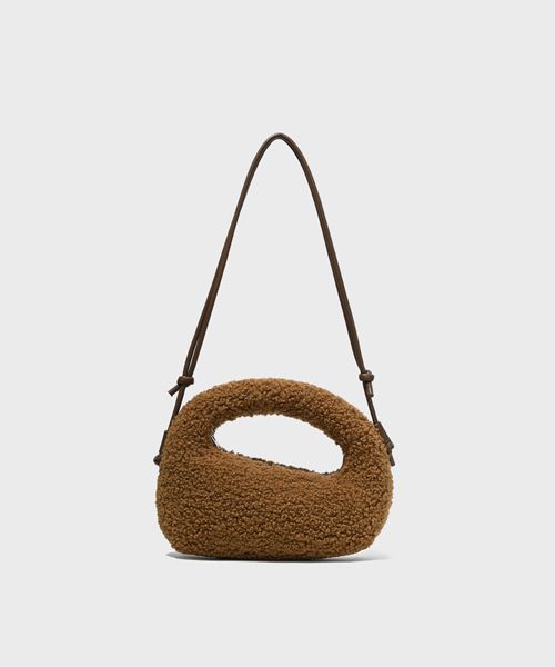 ★DeMAKER★ Bagel bag(shearling)cocoa MUSINSA公式 | DEMAKER Bagel bag (shearling) - cocoa