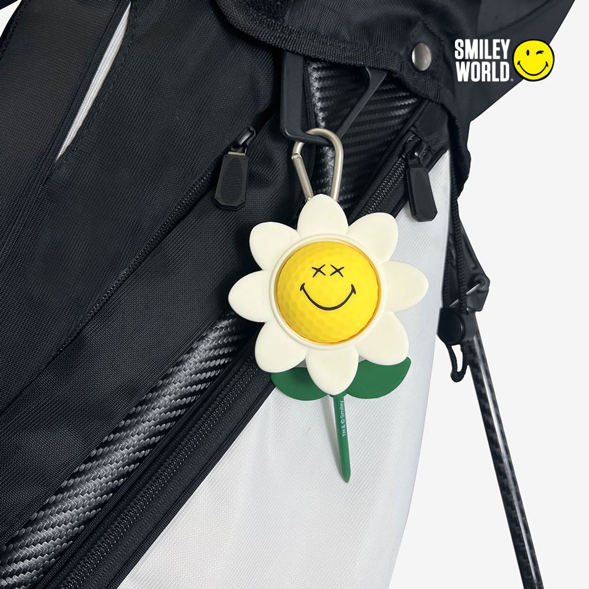 스마일리 오리지널(SMILEY ORIGINALS) 월드 골프공4구  파우치세트