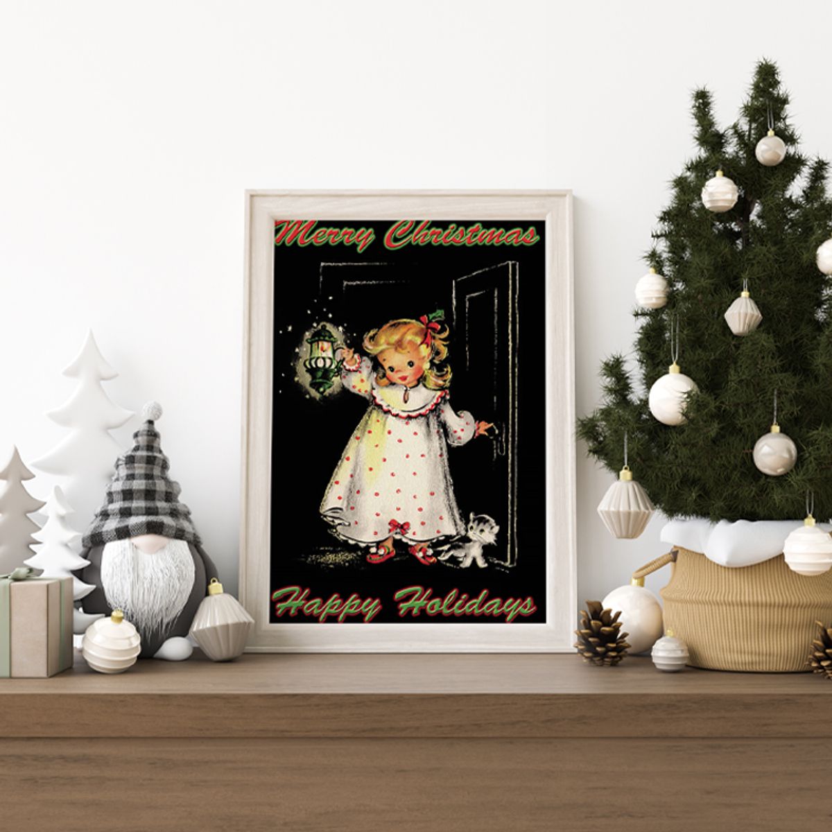 그릿시즌(GREET SEASON) Merry Christmas, Happy Holidays (액자 포함)