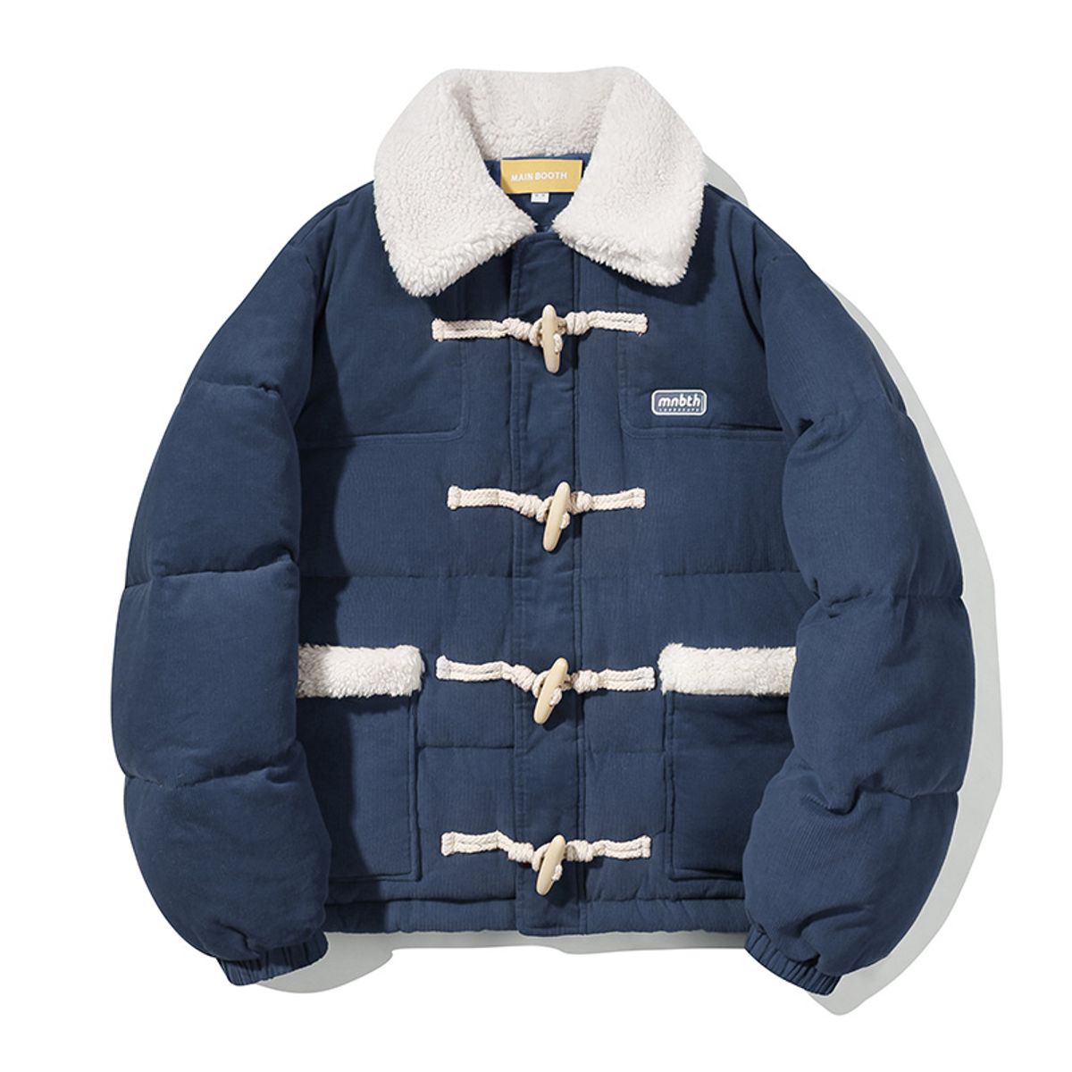 메인부스(MAINBOOTH) Duck Down Corduroy Sherpa Jumper(NAVY)