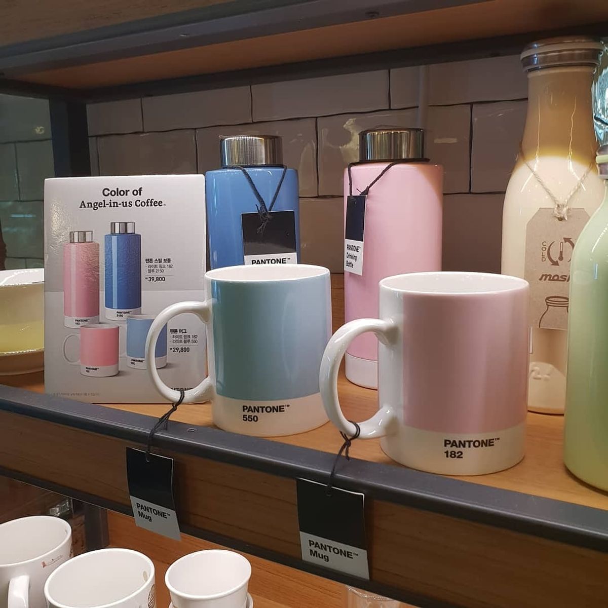 팬톤리빙(PANTONE LIVING) 팬톤 머그컵(라이트핑크182)