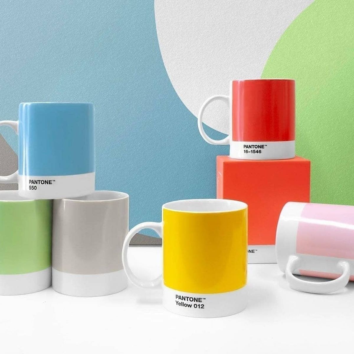 팬톤리빙(PANTONE LIVING) 팬톤 머그컵(웜그레이2)