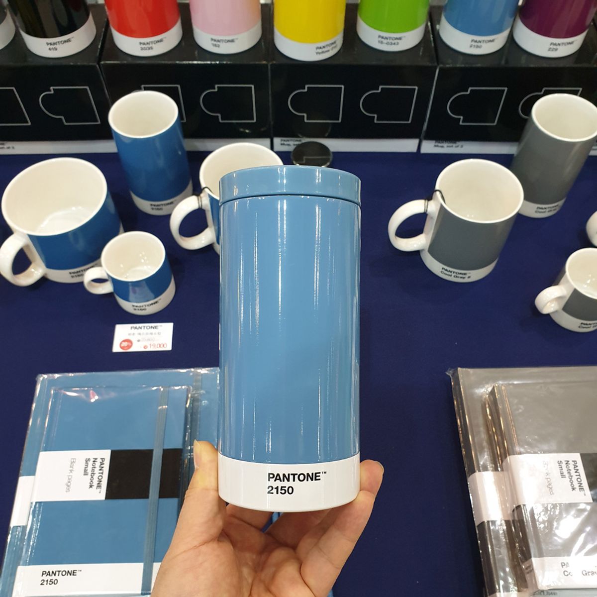 팬톤리빙(PANTONE LIVING) 팬톤 투고텀블러430ml(블루2150)