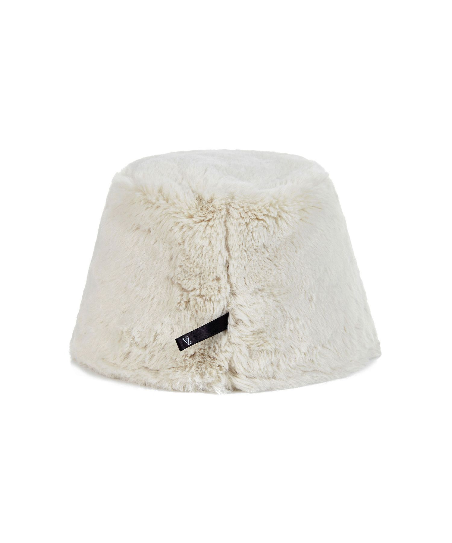 ★VARZAR★ Fur Long Label Solid Drop Bucket Hat Cream MUSINSA | VARZAR Fur Long Label Solid Drop Bucket Hat Cream