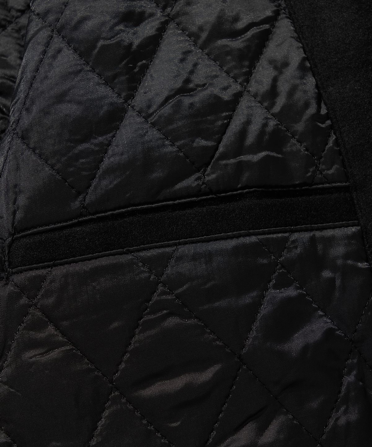 리베레(LIBERE) LIBERE VARSITYJACKET / BLACK