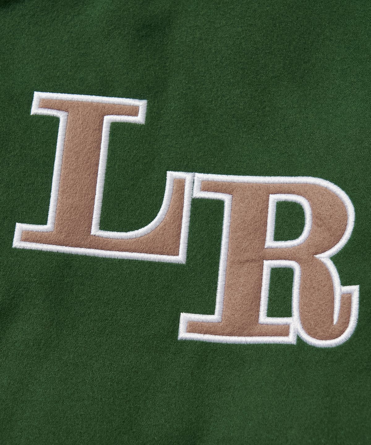 리베레(LIBERE) LIBERE VARSITYJACKET / GREEN