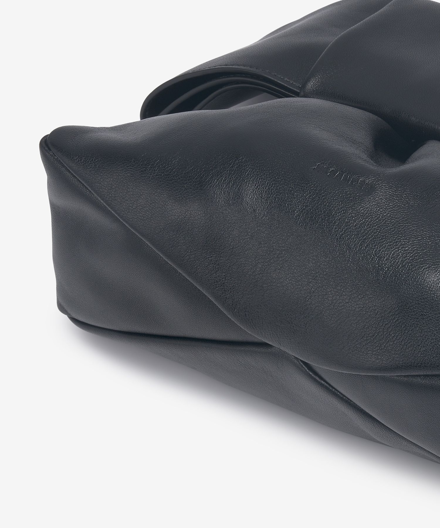 MUSINSA | JIL SANDER Bow Ribbon Shoulder Bag - Black