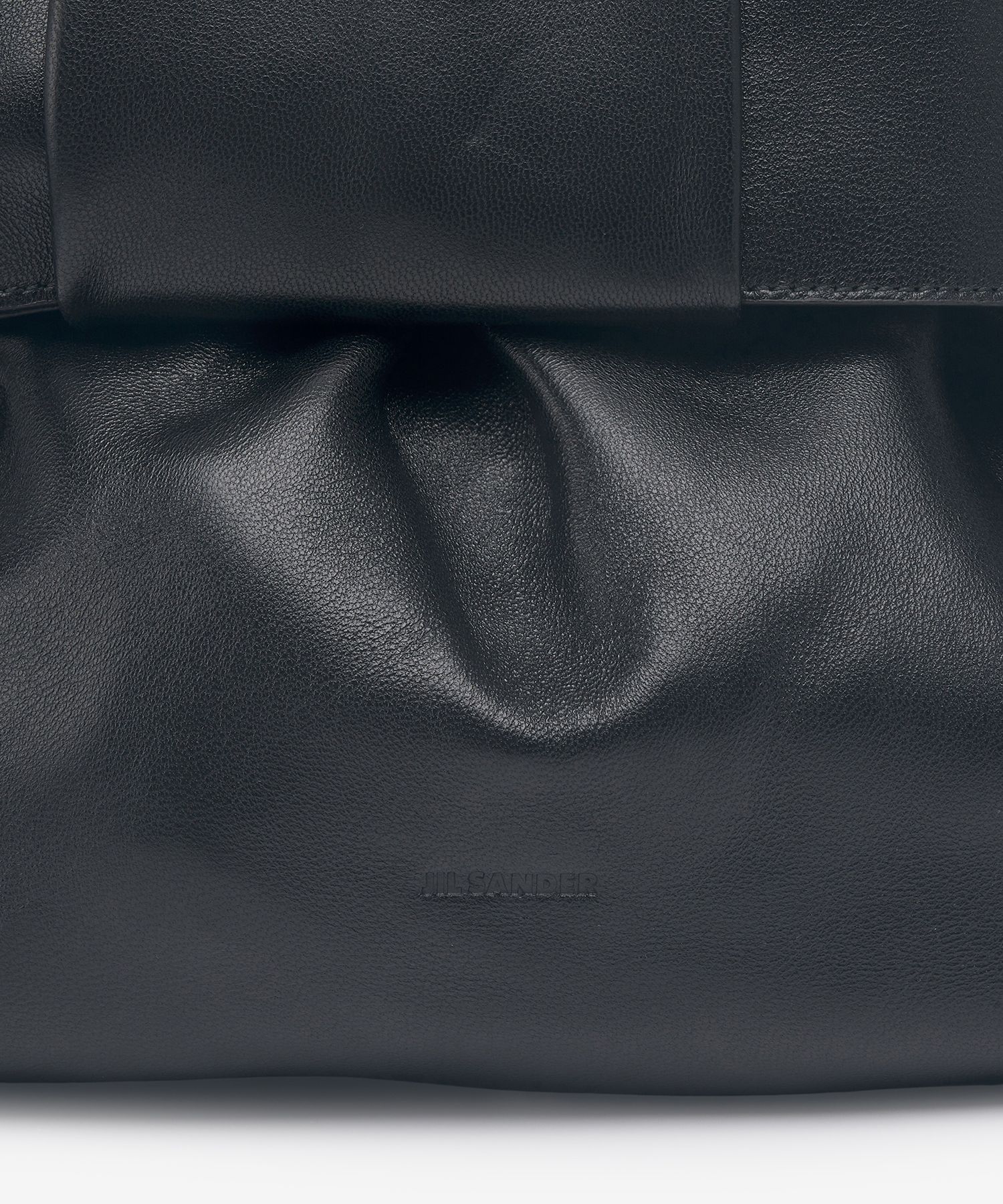 MUSINSA | JIL SANDER Bow Ribbon Shoulder Bag - Black
