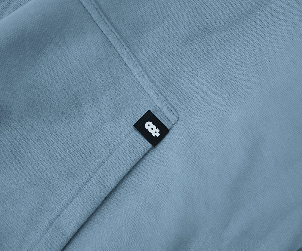 아웃 오브 트렁크(OUT OF TRUNK) Mutt Character Hoodie (Sky Blue)