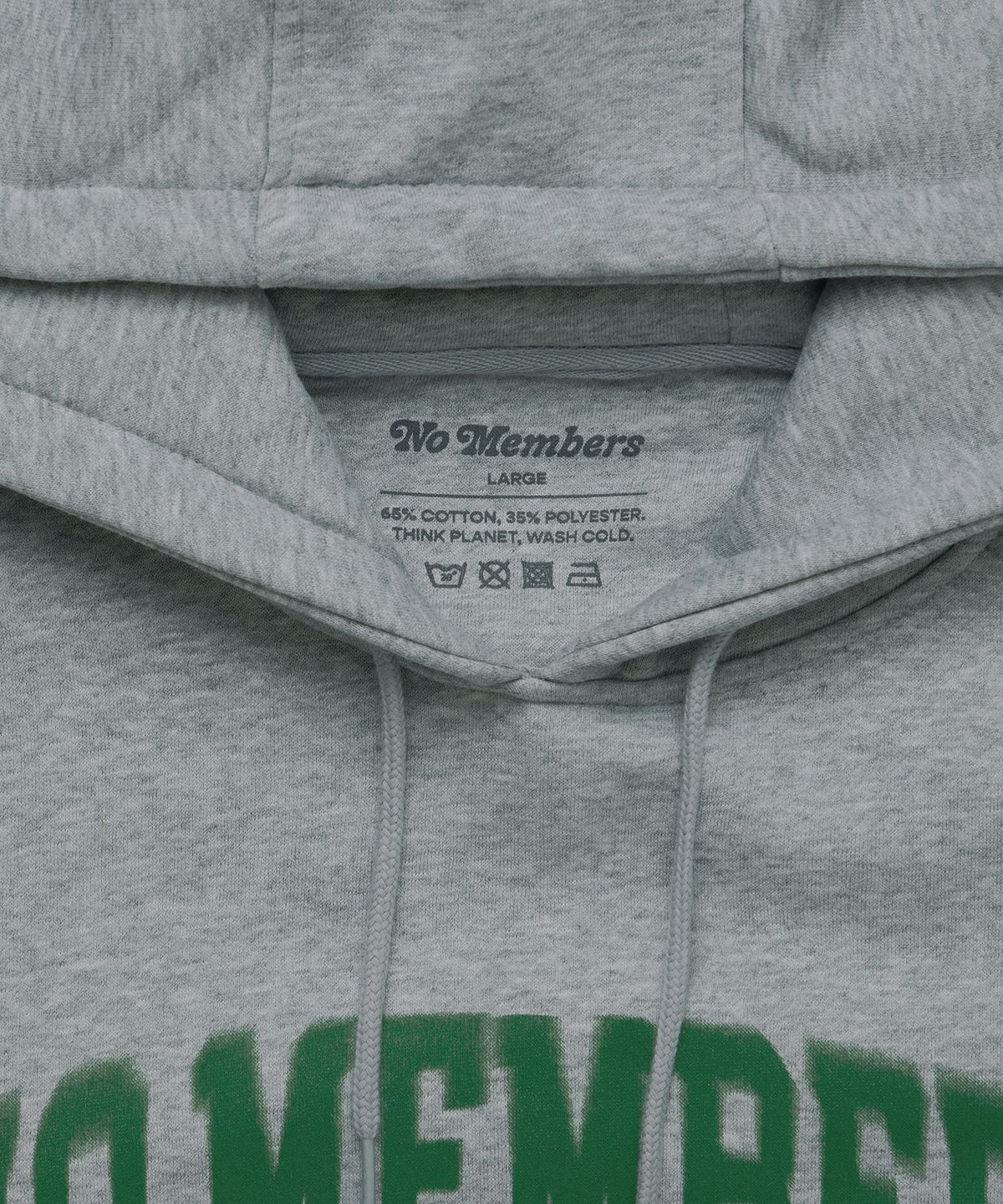 노멤버스(NO MEMBERS) 블러 후디