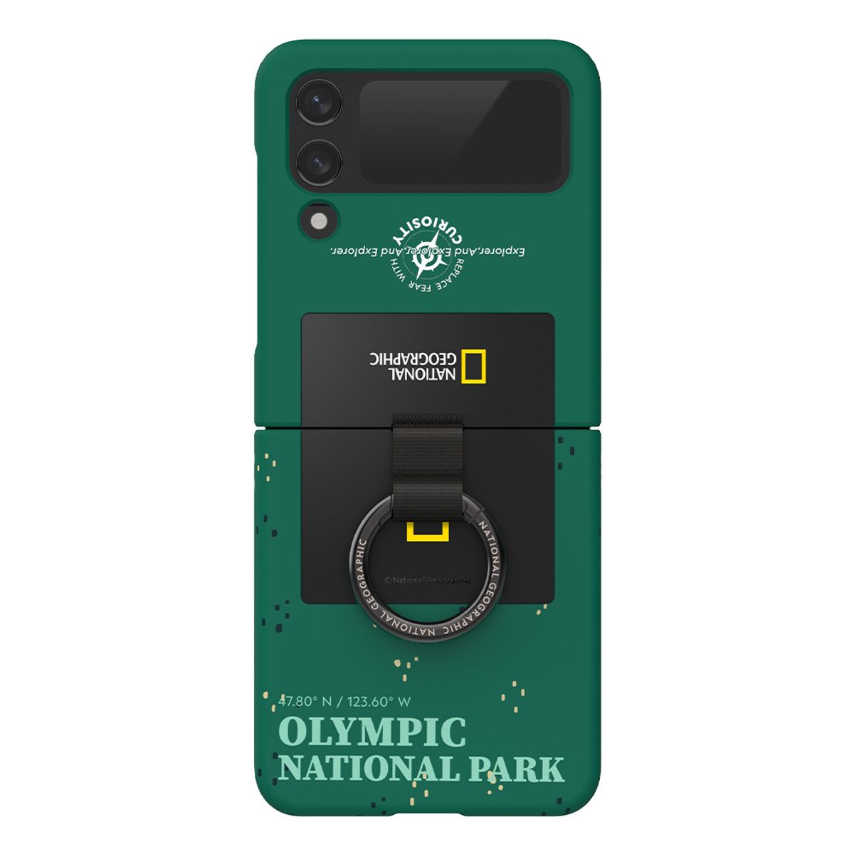 내셔널지오그래픽 모바일(NATIONAL GEOGRAPHIC MOBILE) 갤럭시Z플립4 링스트랩 케이스