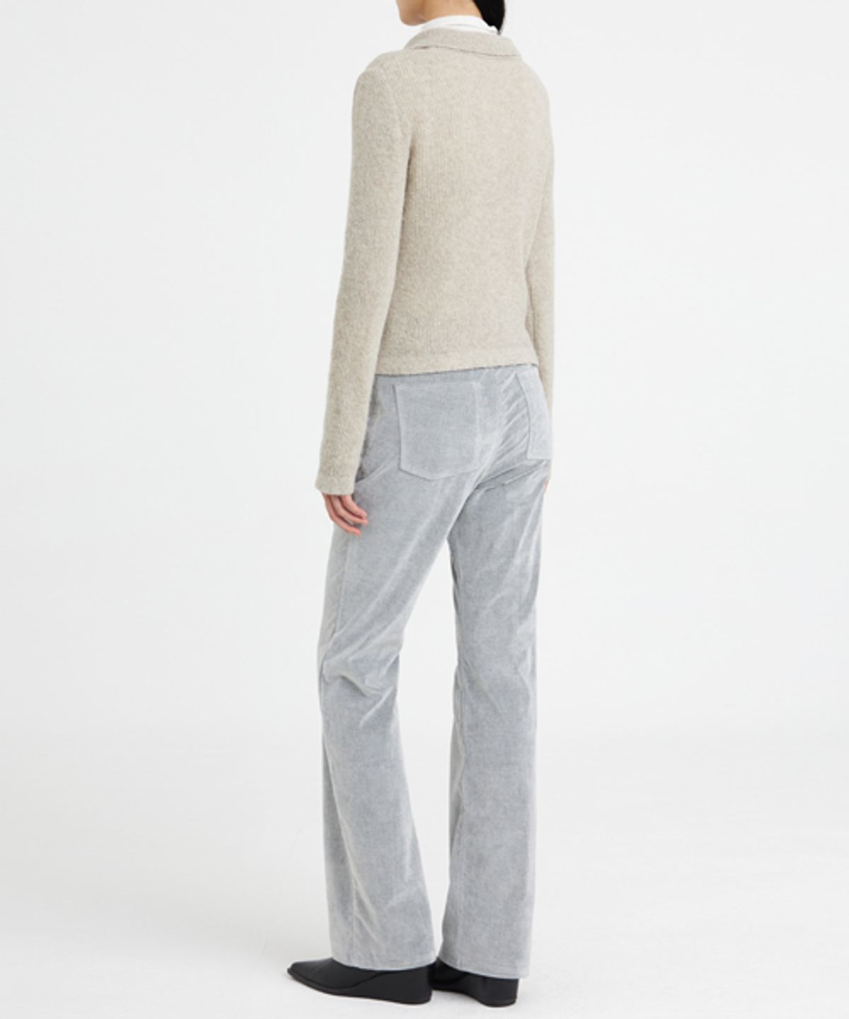 유스(YOUTH) Asymmetric Knit Shirt