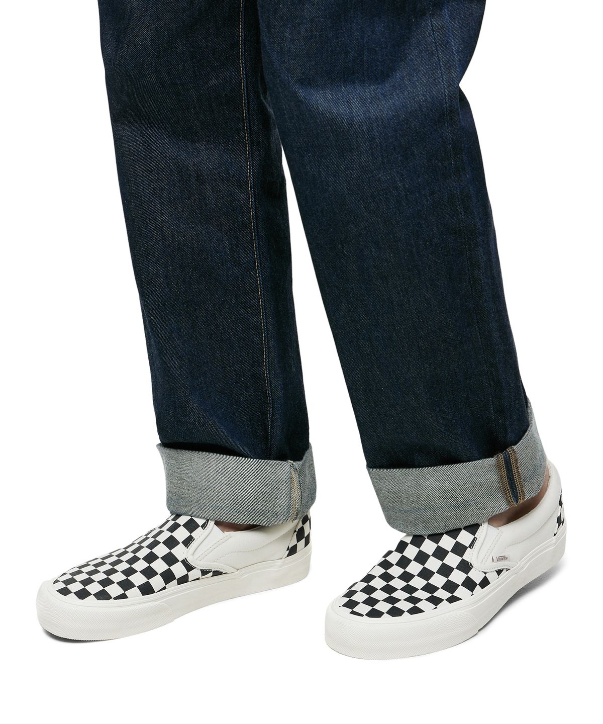 반스(VANS) 슬립온 VR3 - (체커보드) 블랙:마쉬멜로우 / VN0007NC1KP1