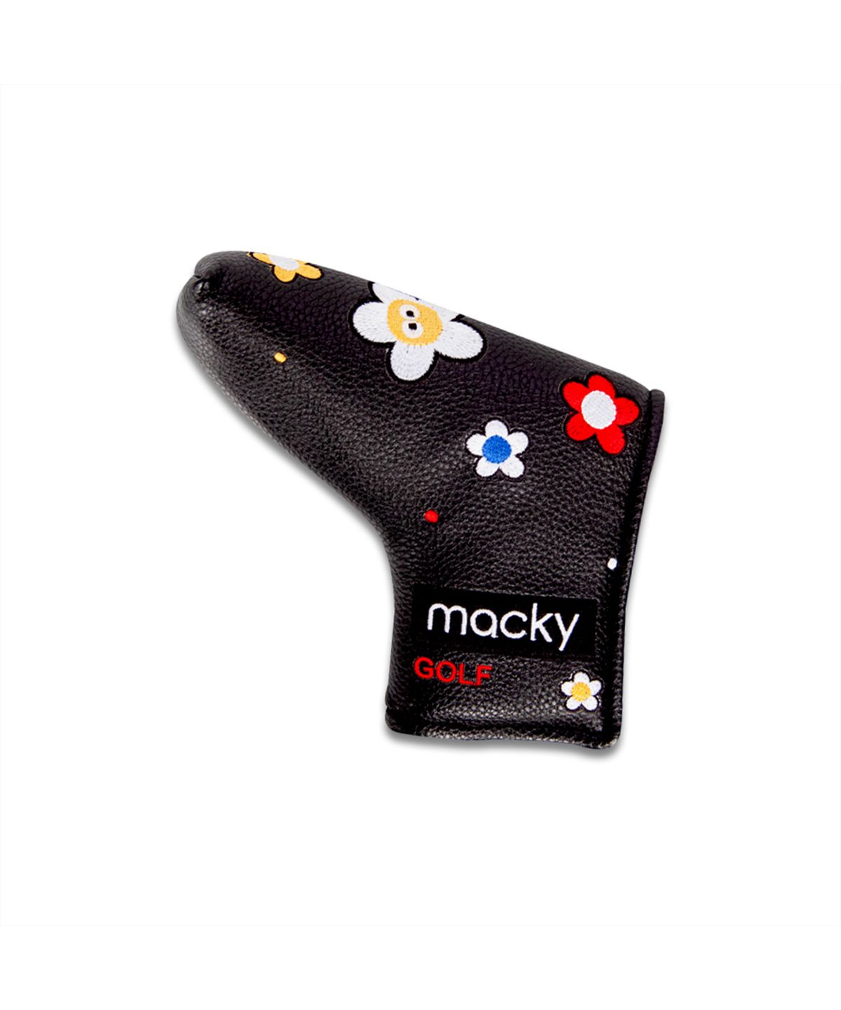 맥키(MACKY) 플라워 일자 퍼터 커버 블랙