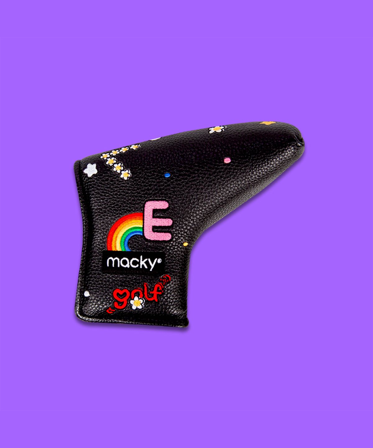 맥키(MACKY) 러브 일자 퍼터 커버 블랙