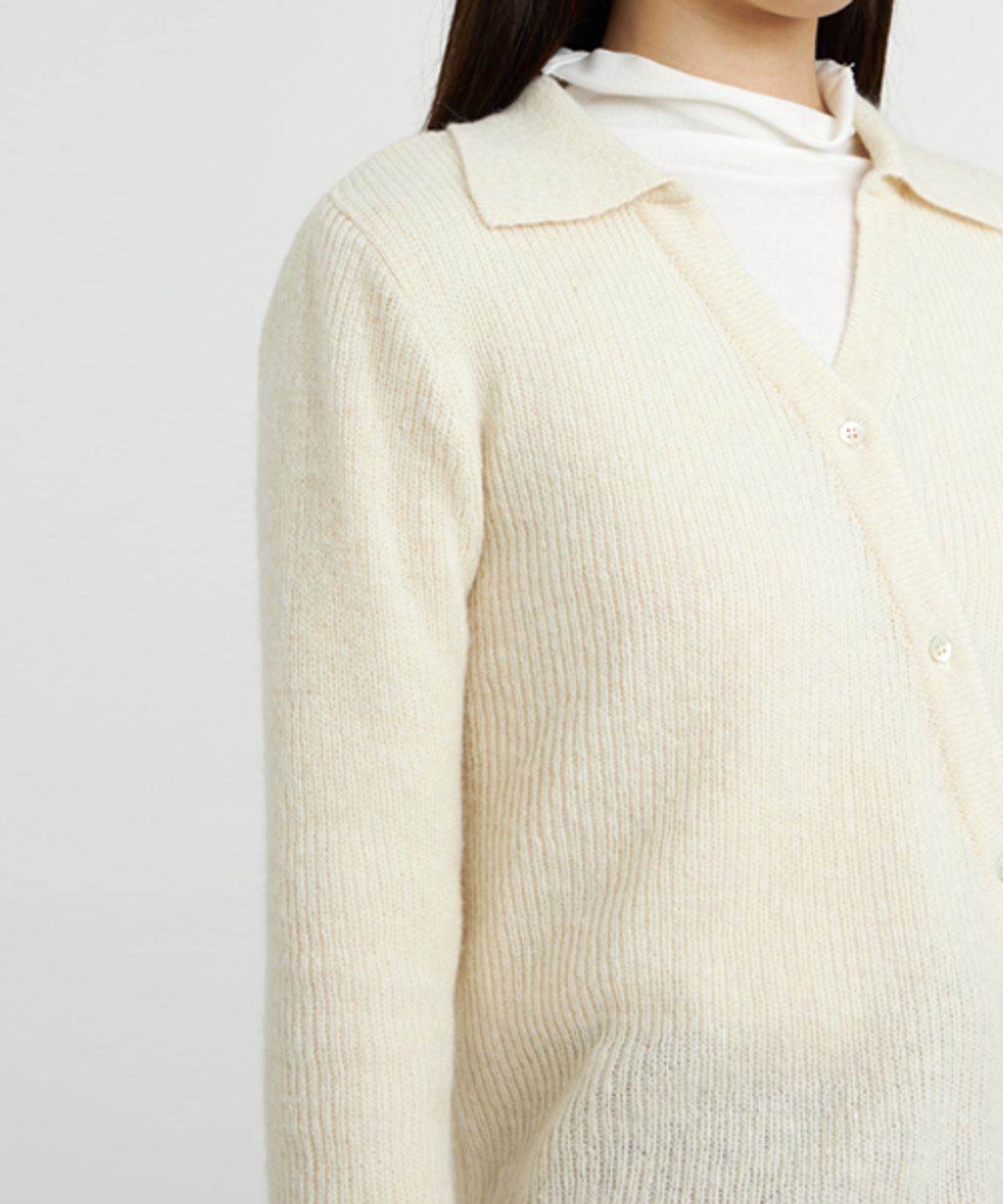 유스(YOUTH) Asymmetric Knit Shirt