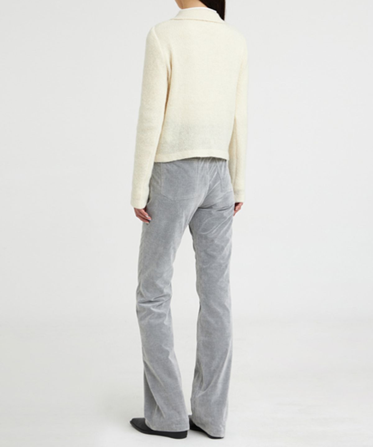 유스(YOUTH) Asymmetric Knit Shirt