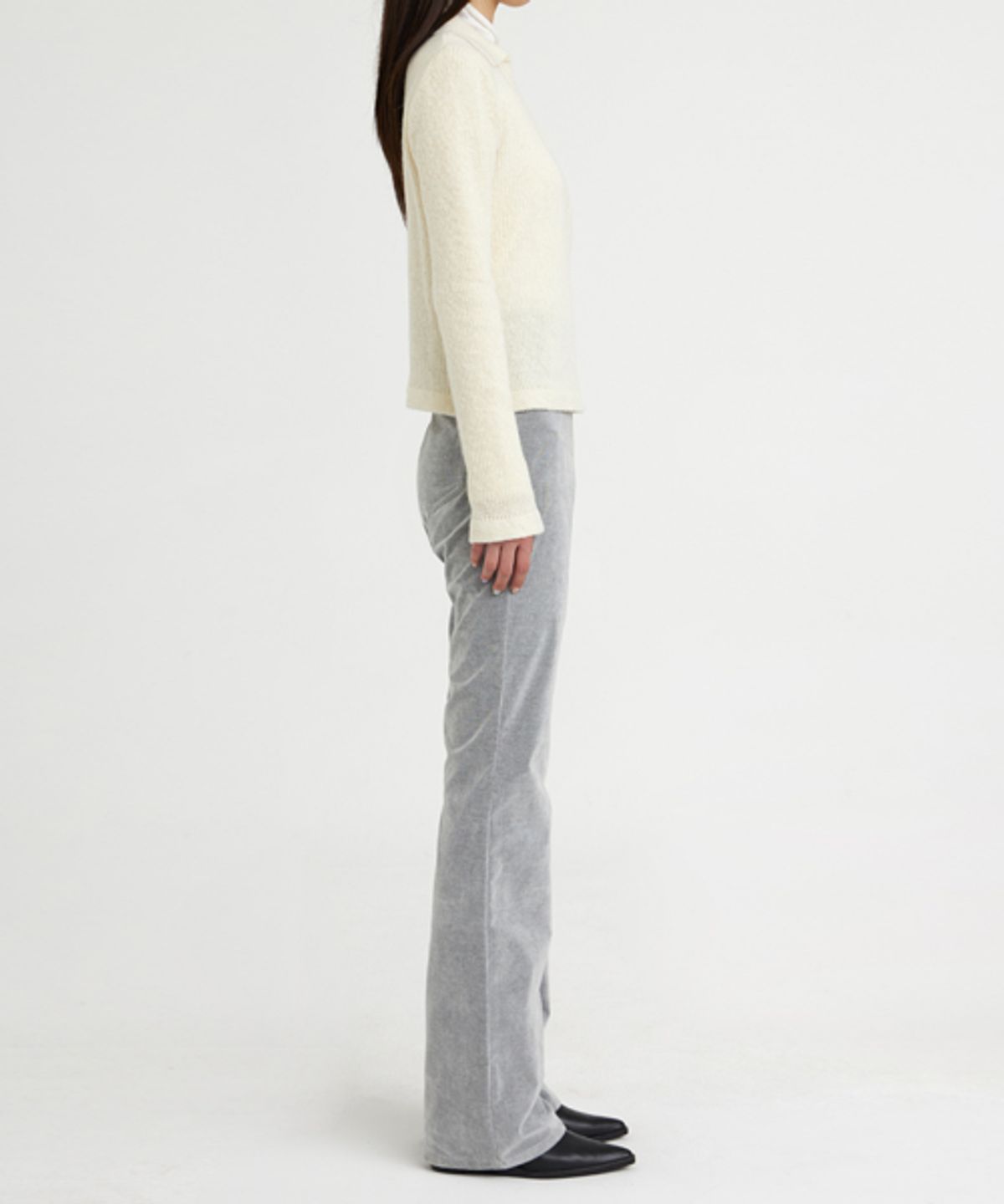 유스(YOUTH) Asymmetric Knit Shirt