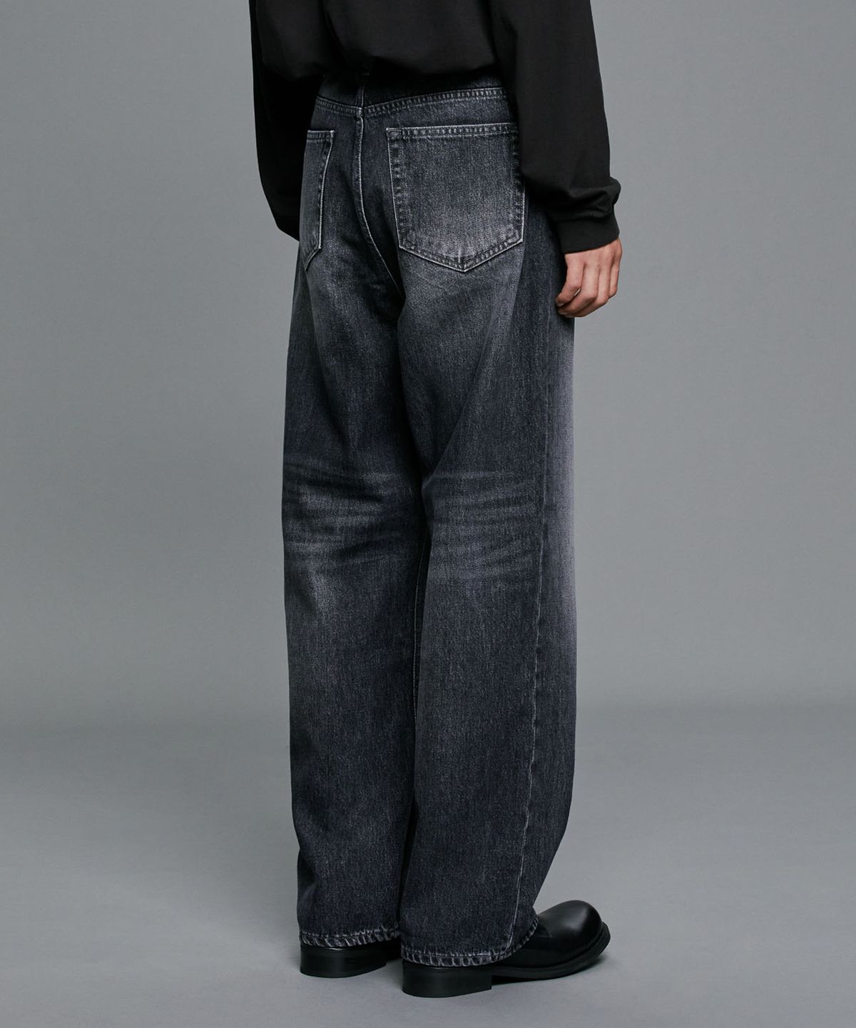 브랜디드(BRANDED) 51054 CONE BLACK MYSTIC JEANS [EXTRA WIDE STRAIGHT]