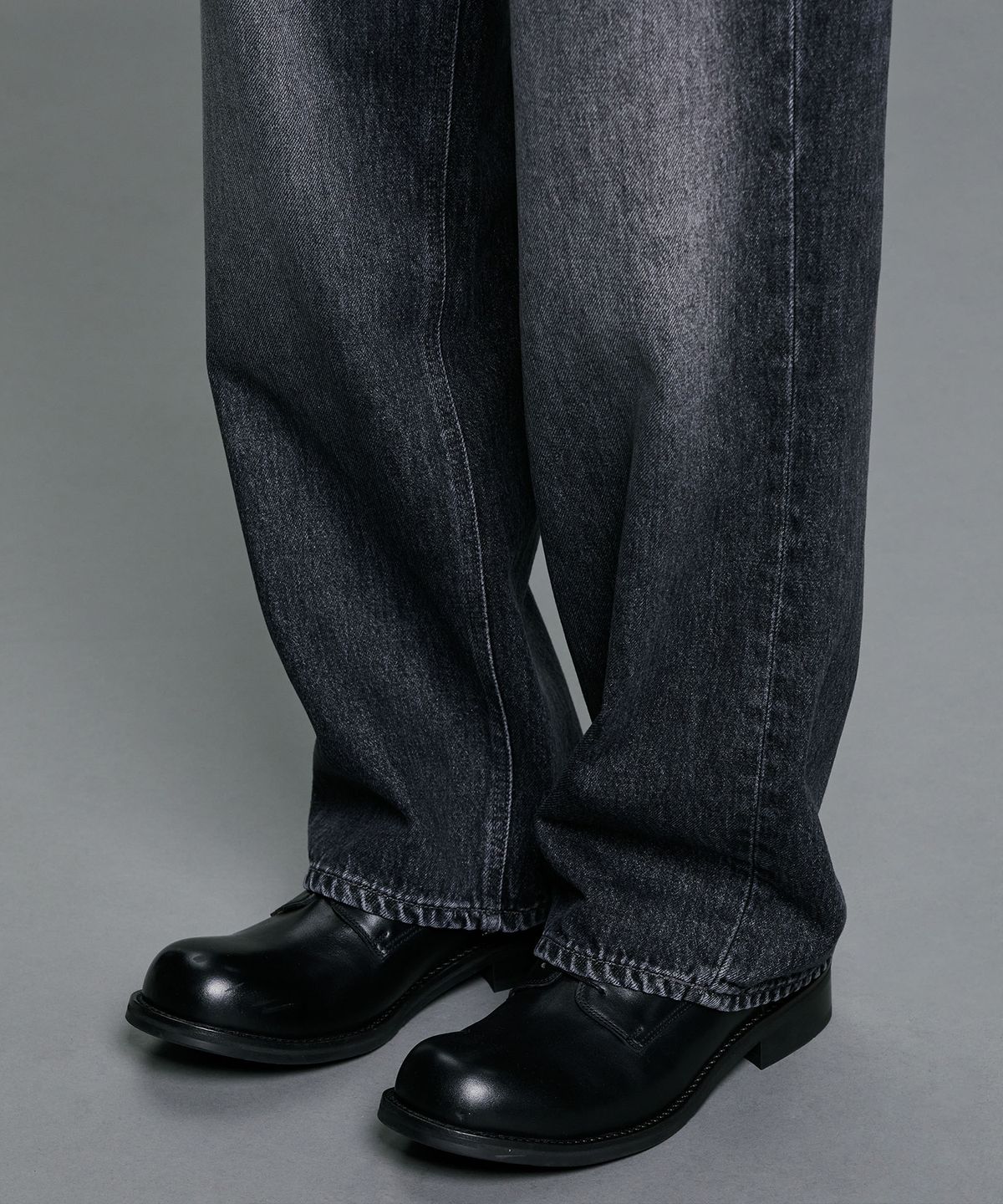 브랜디드(BRANDED) 51054 CONE BLACK MYSTIC JEANS [EXTRA WIDE STRAIGHT]