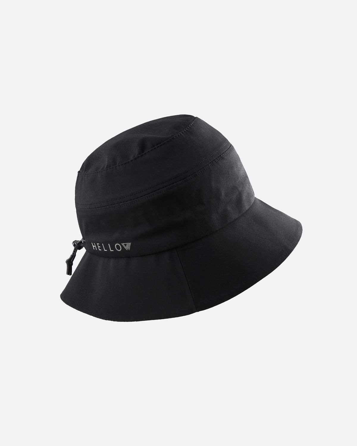 헬로우(HELLOW) 버킷햇 A waterproof TORAY 3 layer  DERMIZAX™ bucket hat BK