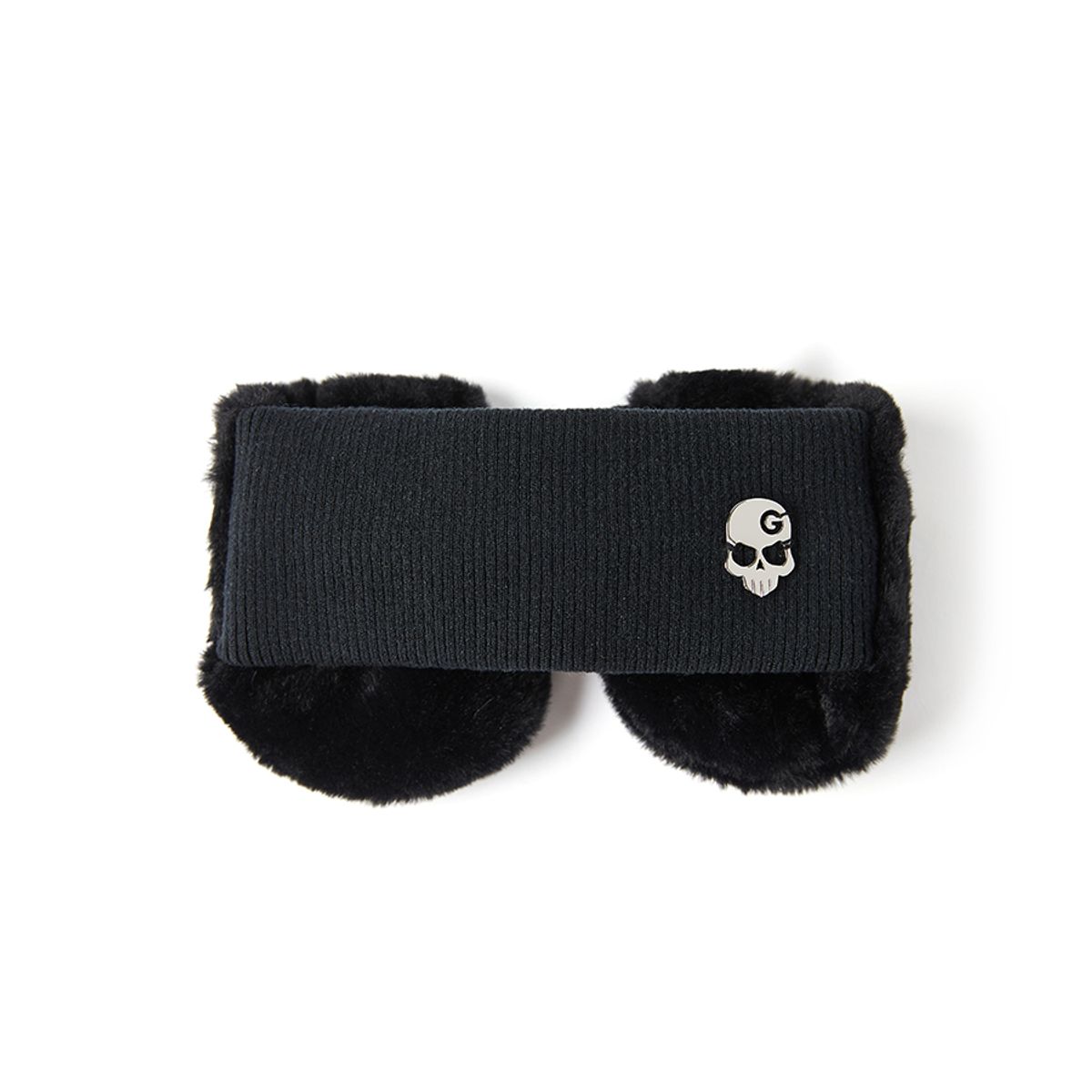 몬스터지(MONSTER G) KNIT EAR BAND BLACK MC22BD-146