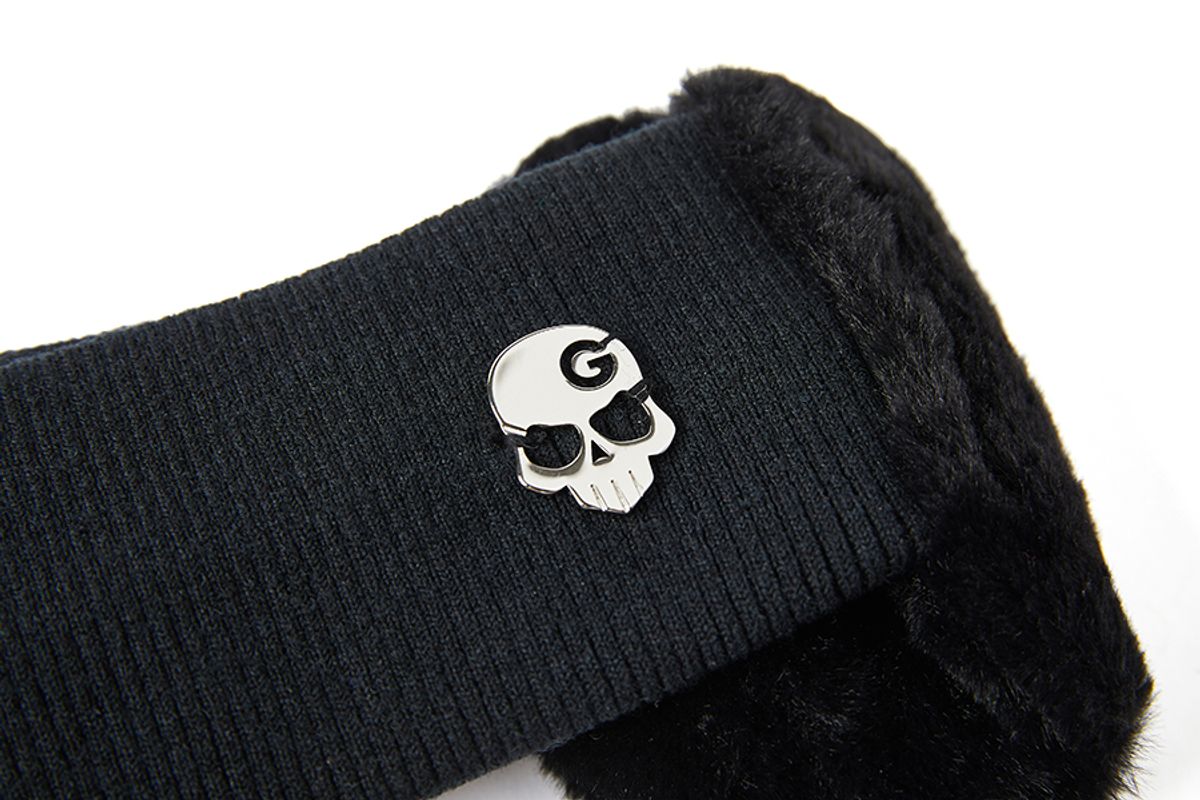 몬스터지(MONSTER G) KNIT EAR BAND BLACK MC22BD-146
