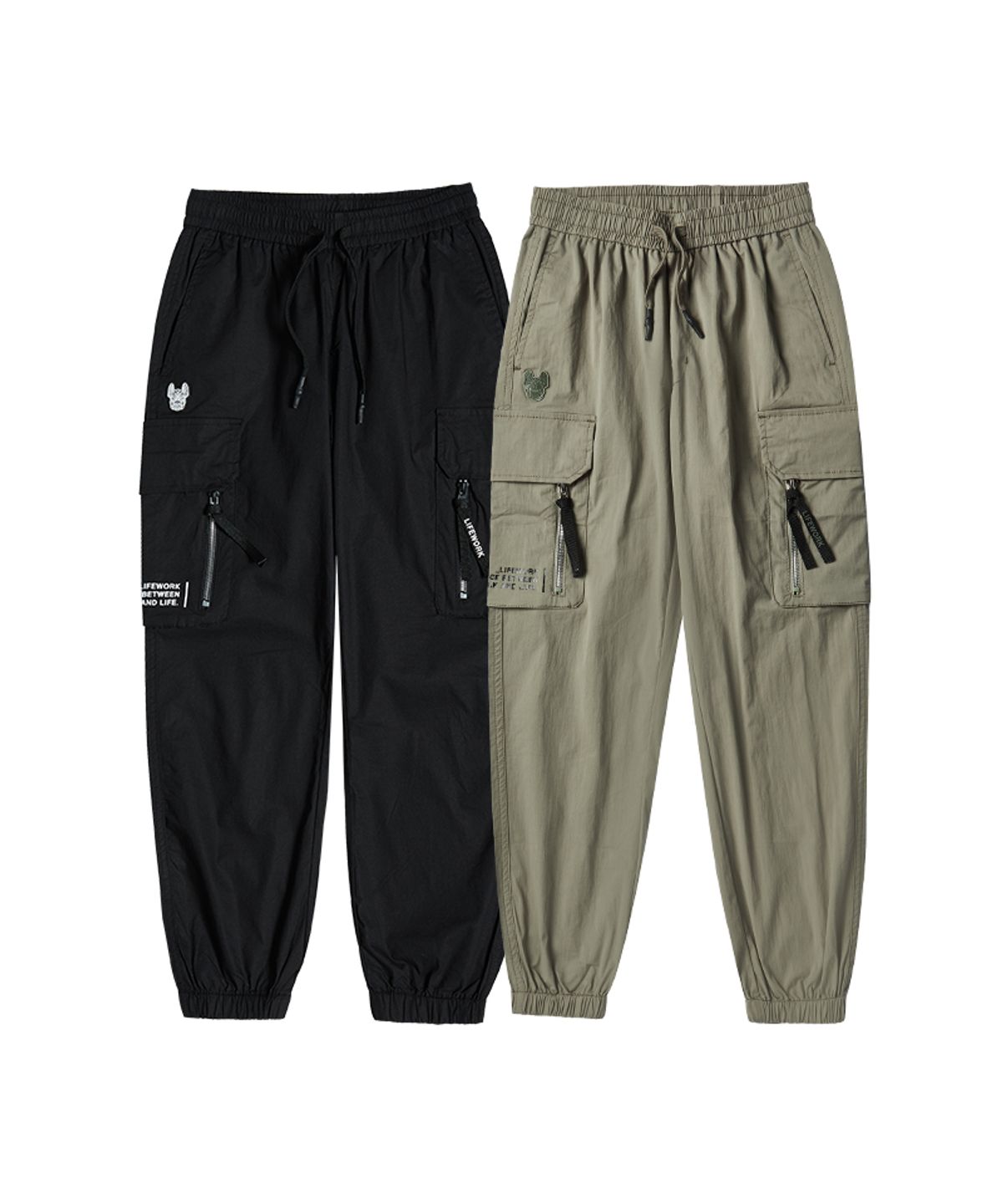 라이프워크(LIFEWORK) 여성) LW0 포켓 스키니 조거 팬츠