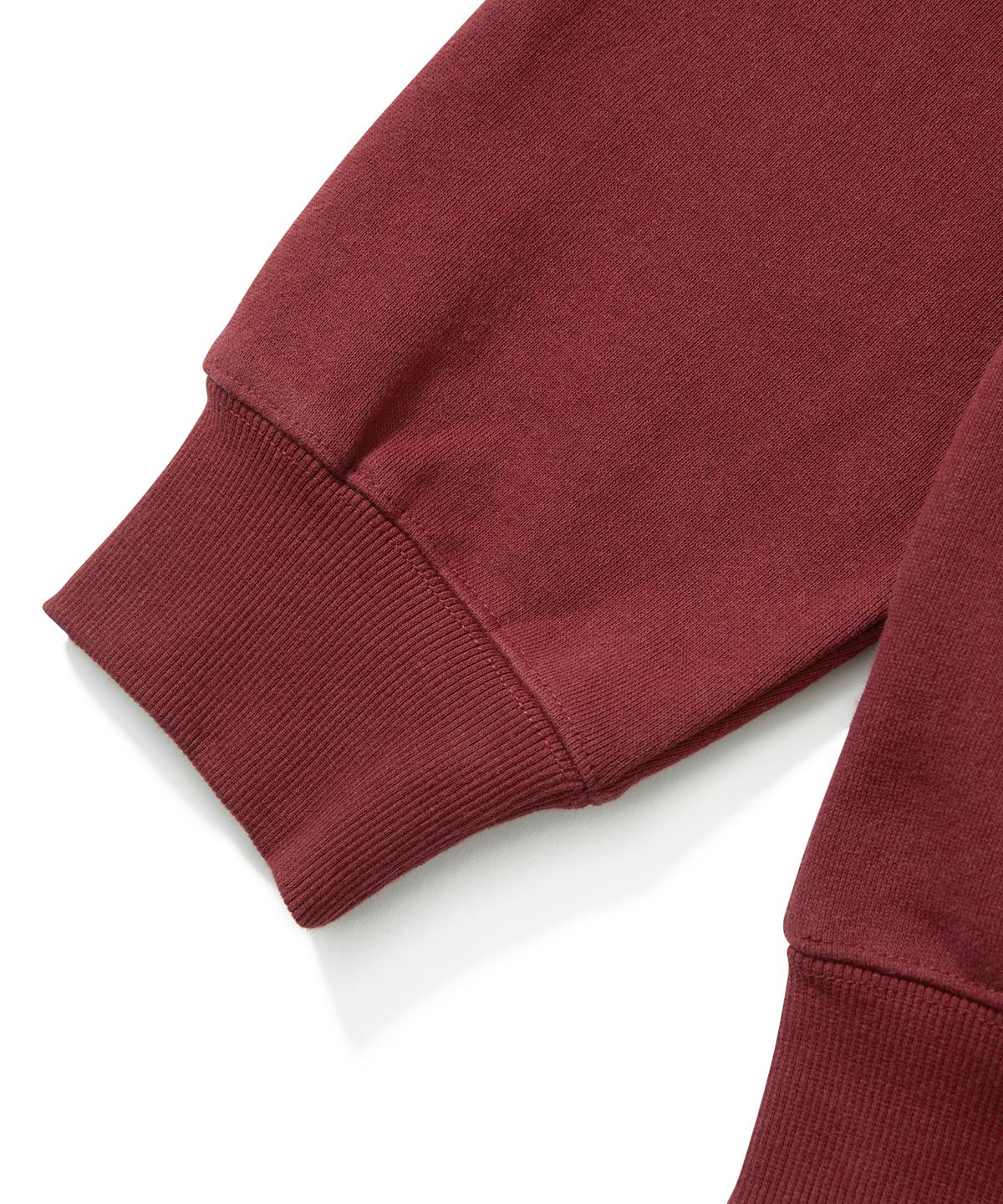 예스아이씨(YESEYESEE) Christmas Arch Logo Hoodie Cherry