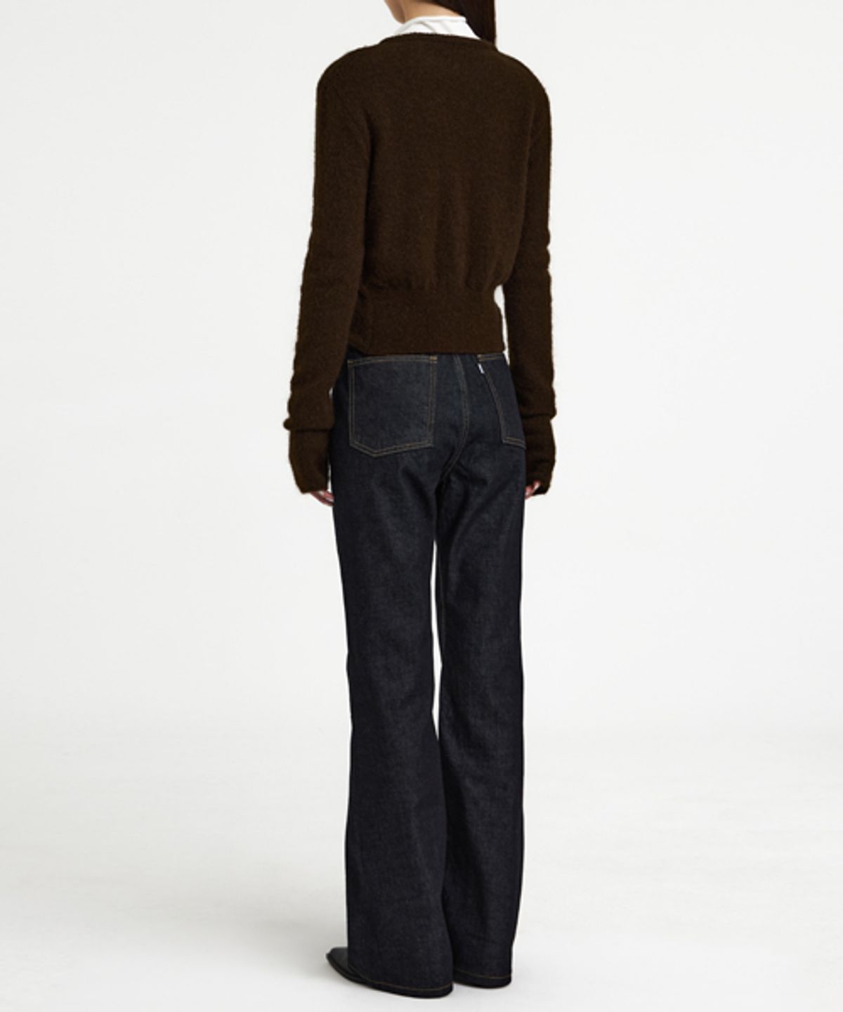 유스(YOUTH) Mohair-Blend Cardigan