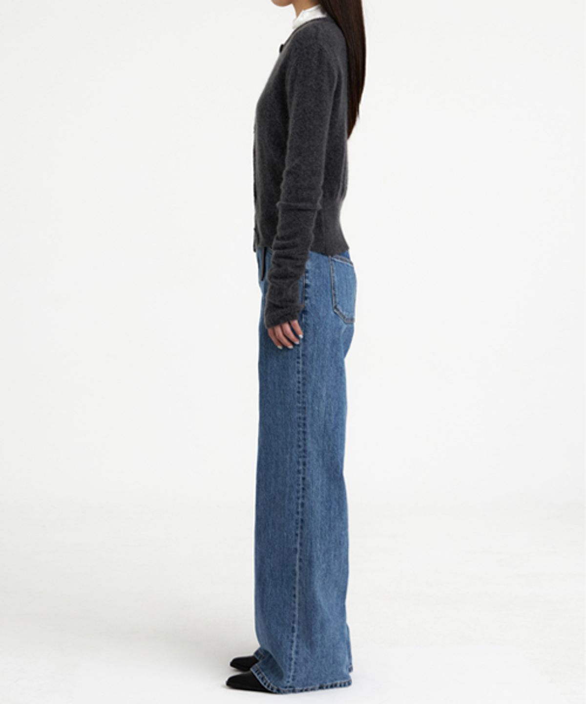 유스(YOUTH) Mohair-Blend Cardigan