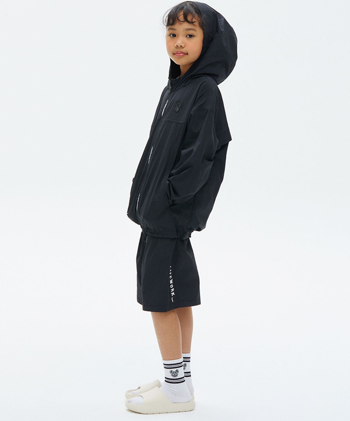 라이프워크 키즈(LIFEWORK KIDS) 키즈) 스트라이프 크루 삭스
