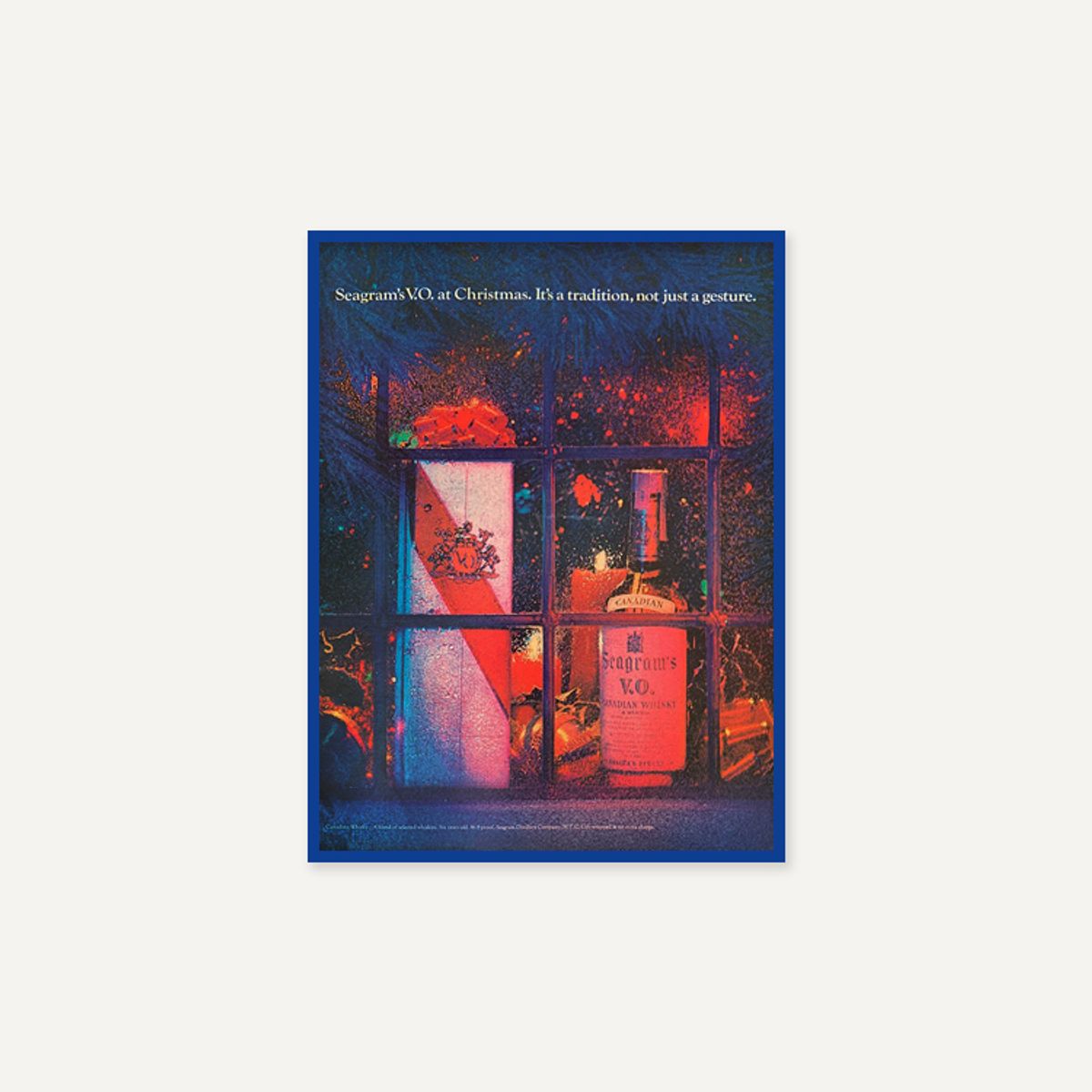 그릿시즌(GREET SEASON) 1969 Seagram’s VO Whiskey Christmas(액자 포함)