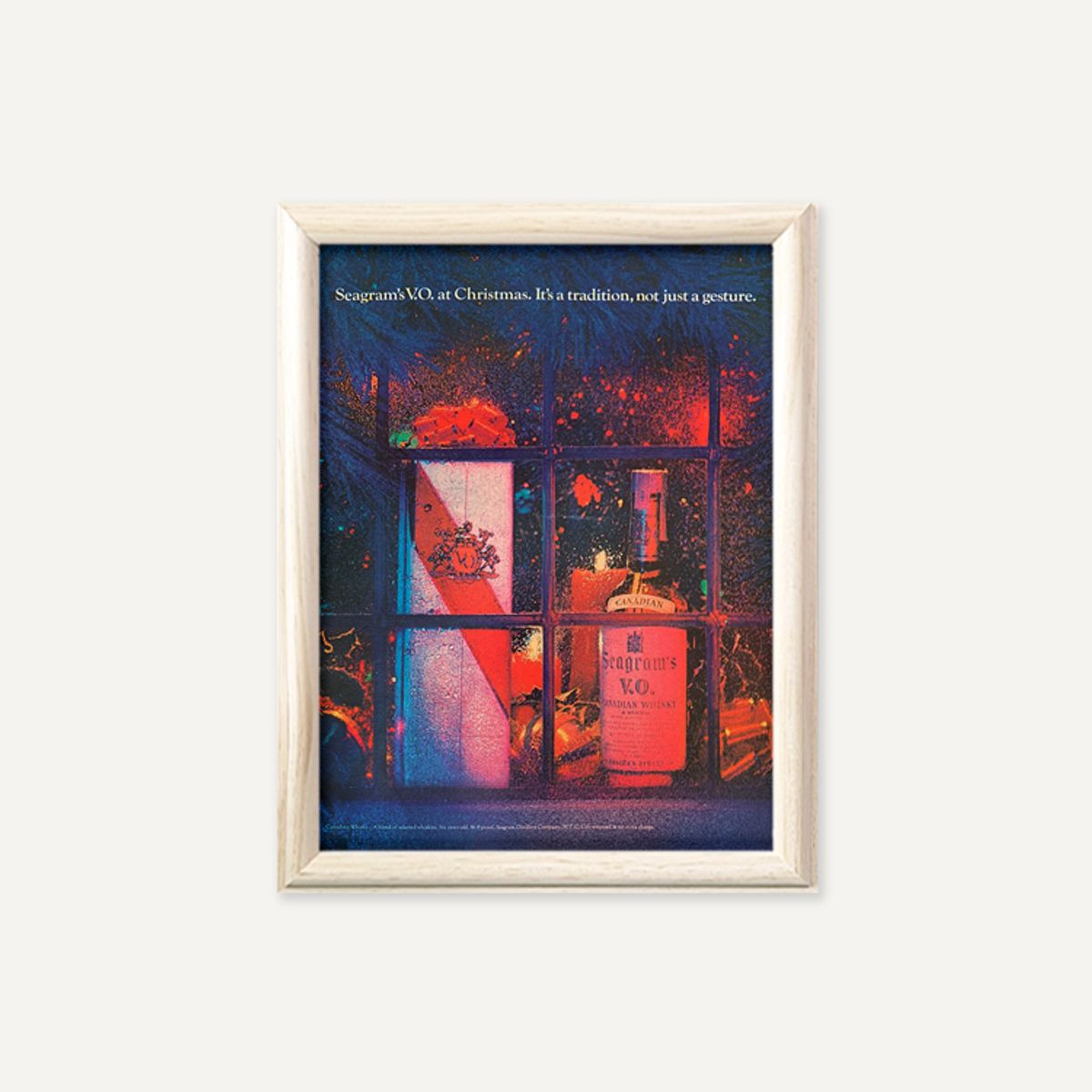 그릿시즌(GREET SEASON) 1969 Seagram’s VO Whiskey Christmas(액자 포함)