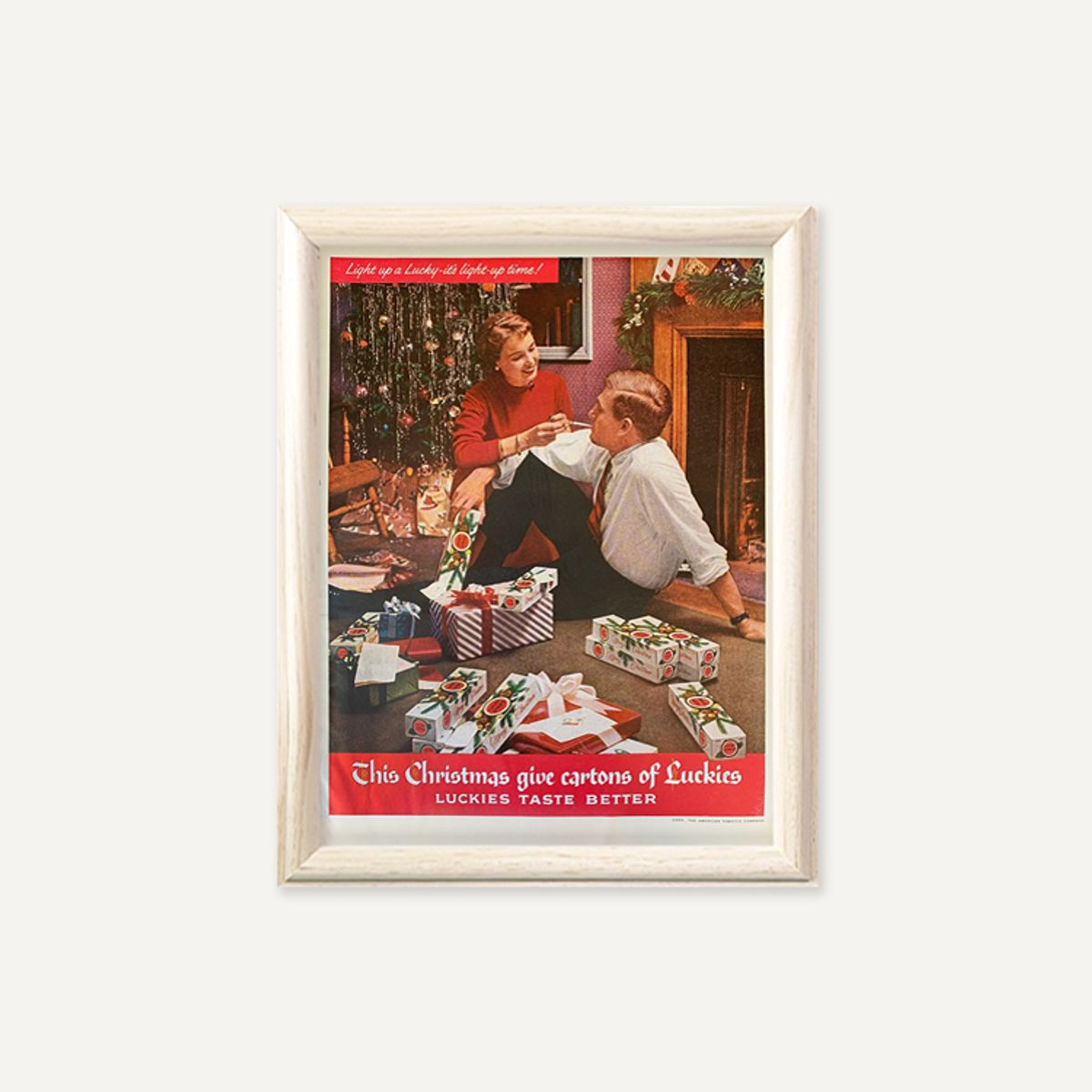 그릿시즌(GREET SEASON) 1955 Lucky Strike Christmas (액자 포함)