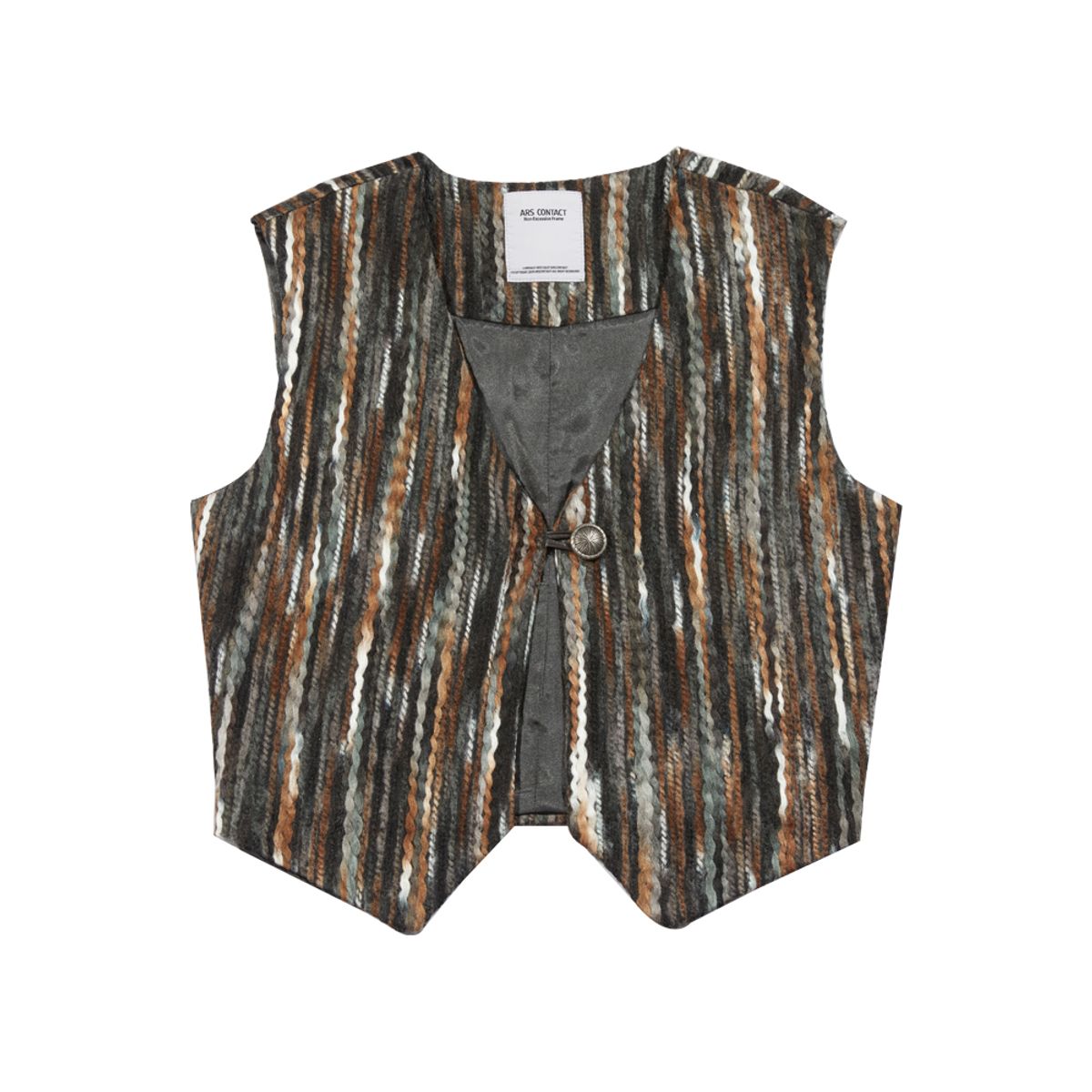 콘스트(CONST) AC W Blanket Vest, Brown