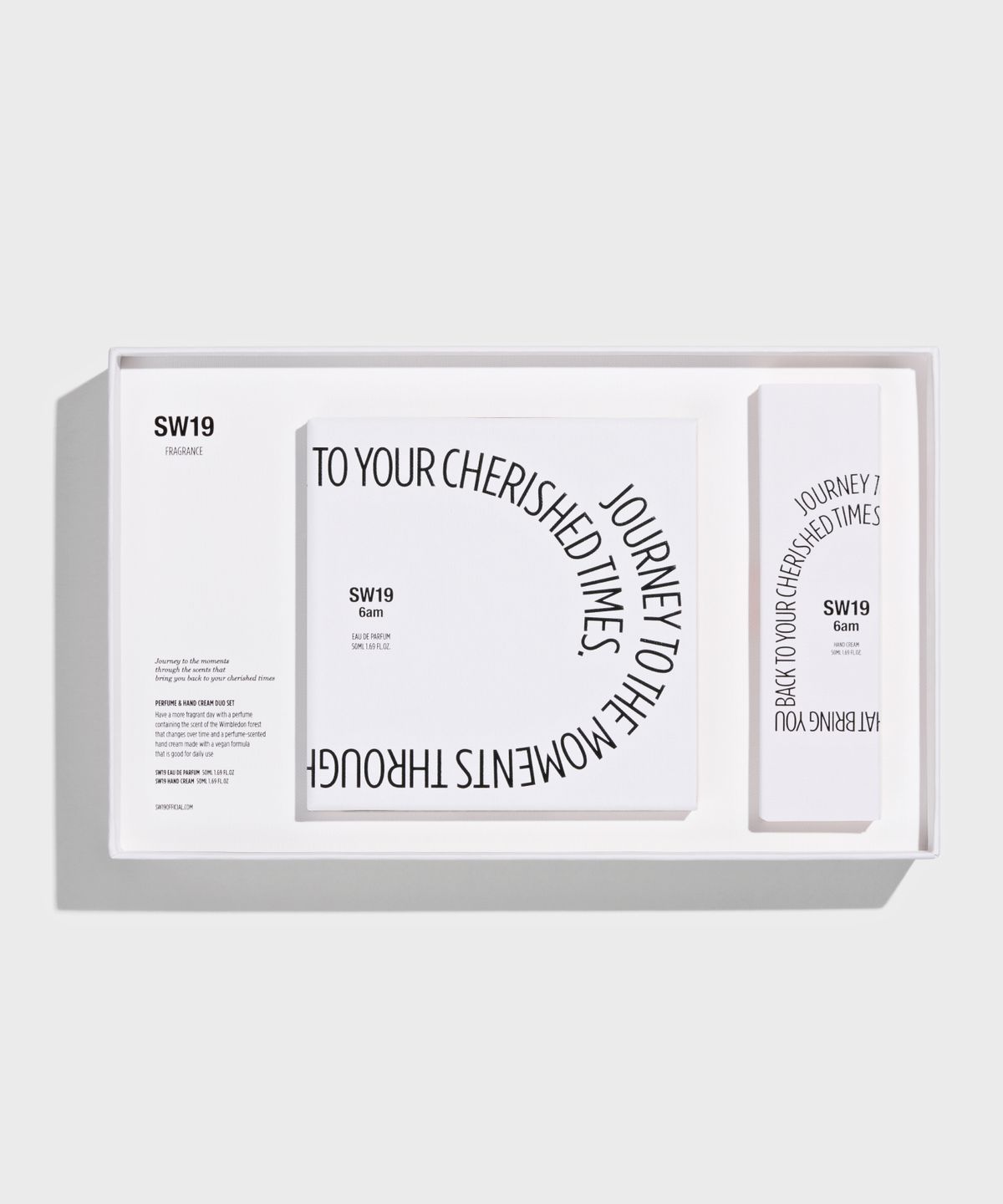 에스더블유나인틴(SW19) SW19 6am PERFUME&HAND CREAM DUO SET