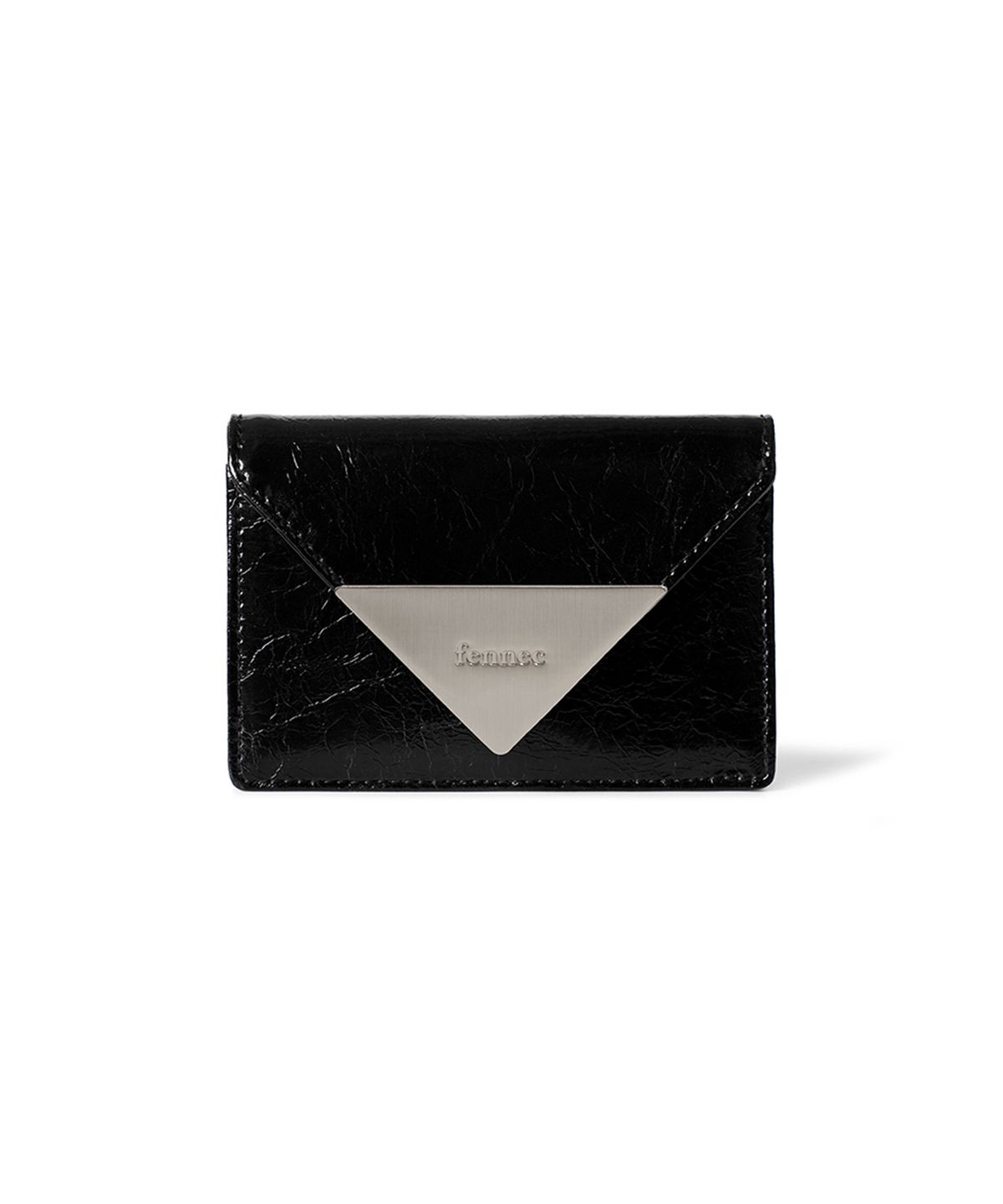 페넥(FENNEC) CRINKLE TRIANGLE ACCORDION POCKET - BLACK