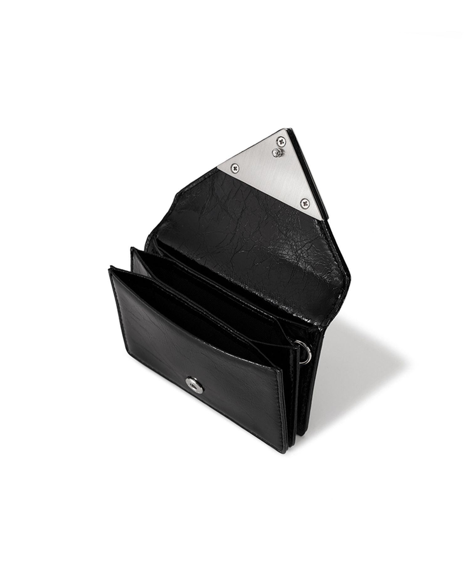 さらに100円引き◆FENNEC◆CRACK TRIANGLE ACCORDION POCKET D MUSINSA | fennec CRINKLE TRIANGLE ACCORDION POCKET - BLACK