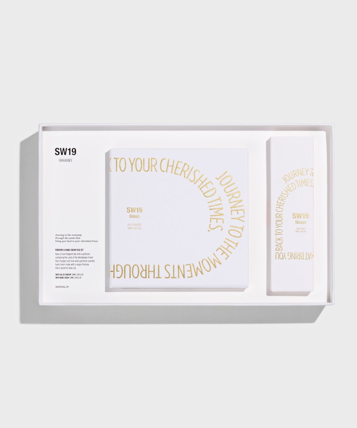 에스더블유나인틴(SW19) Noon PERFUME&HAND CREAM DUO SET