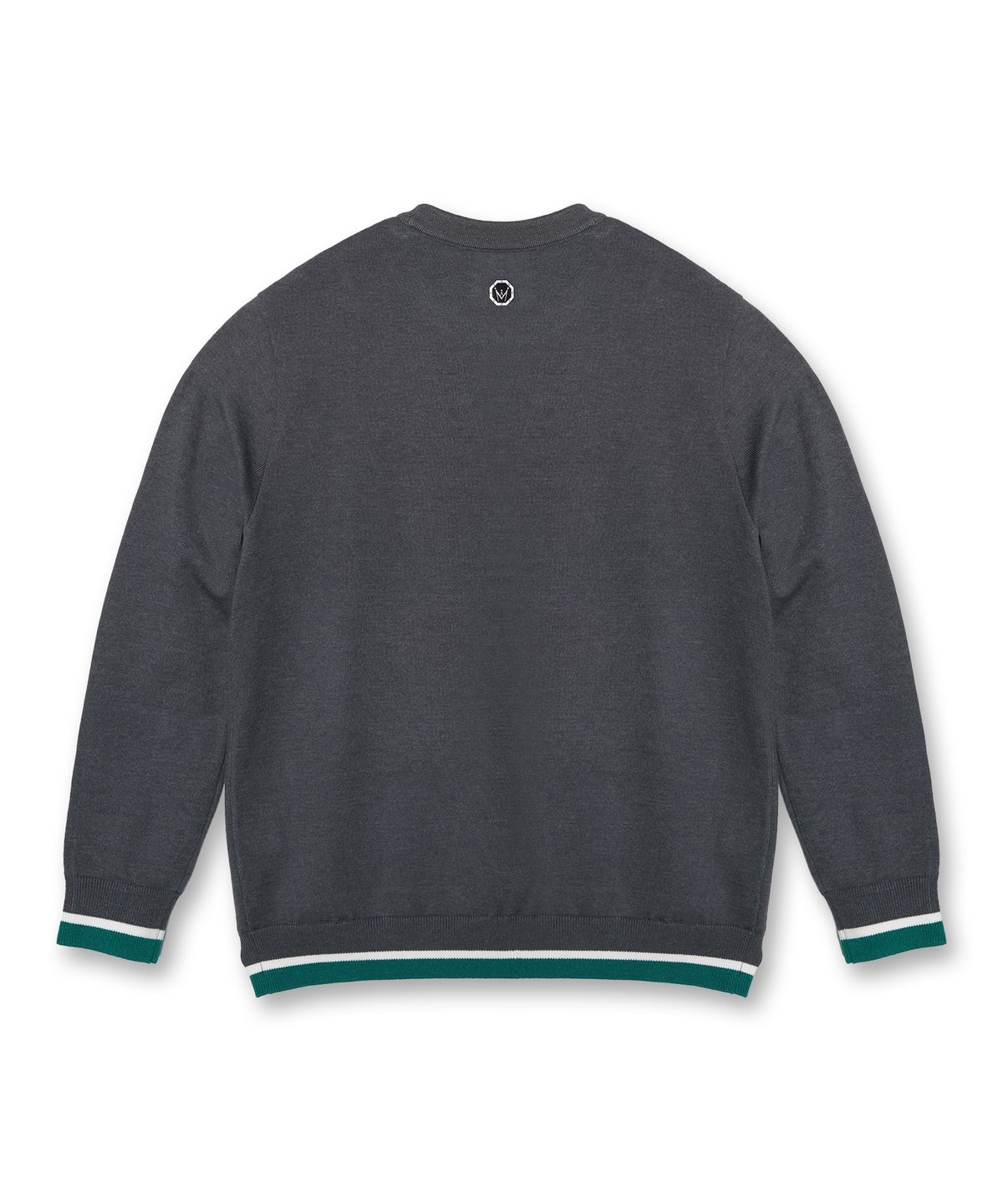 미스페라(MEASPHERA) UNI Regular fit windproof Round Sweater MELANGE GREY