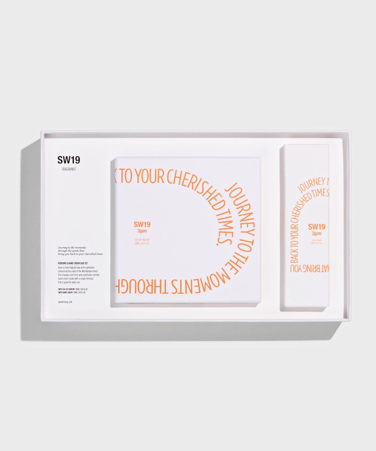 에스더블유나인틴(SW19) SW19 3pm PERFUME HAND CREAM DUO SET