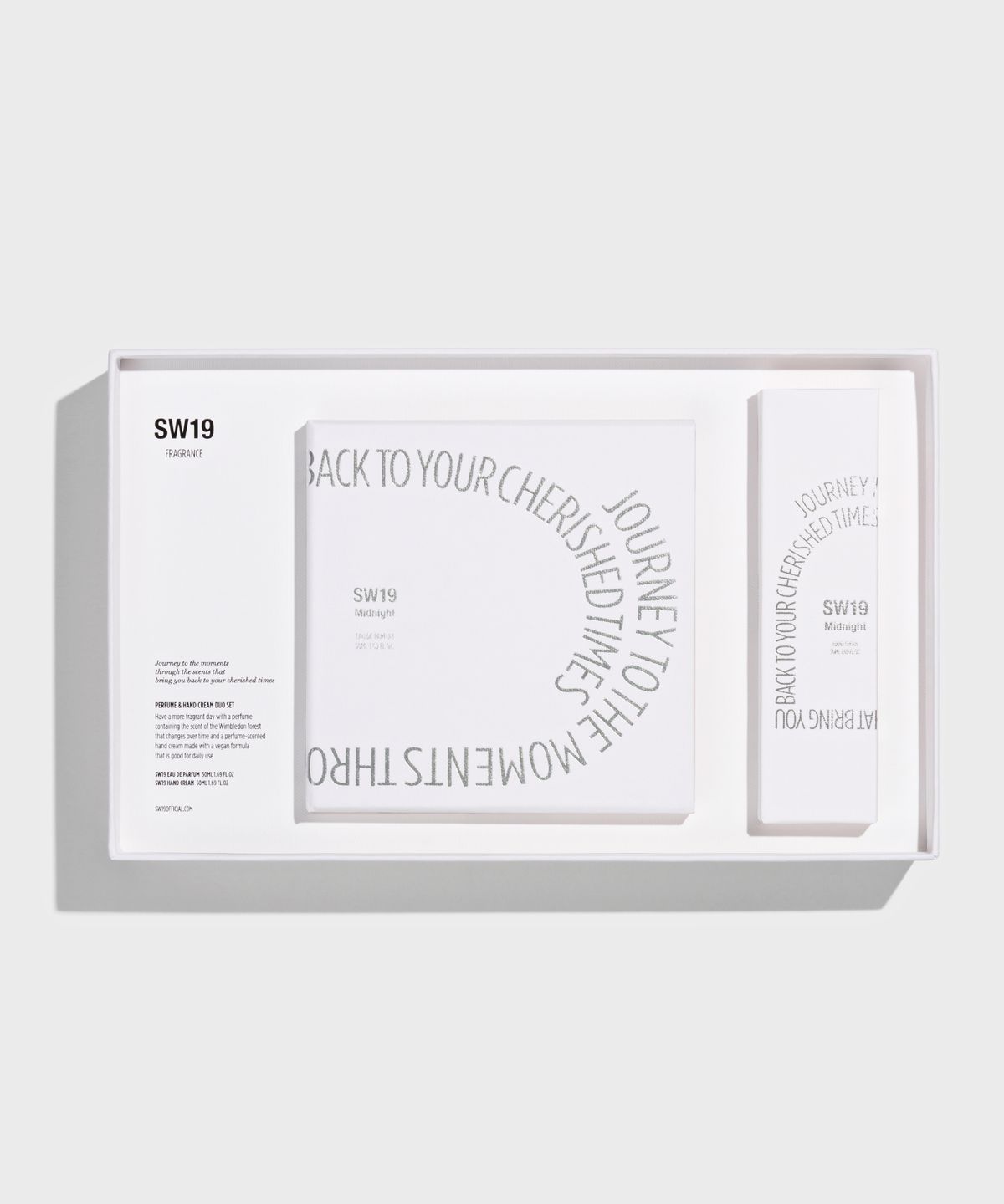 에스더블유나인틴(SW19) SW19 Midnight PERFUME HAND CREAM DUO SET